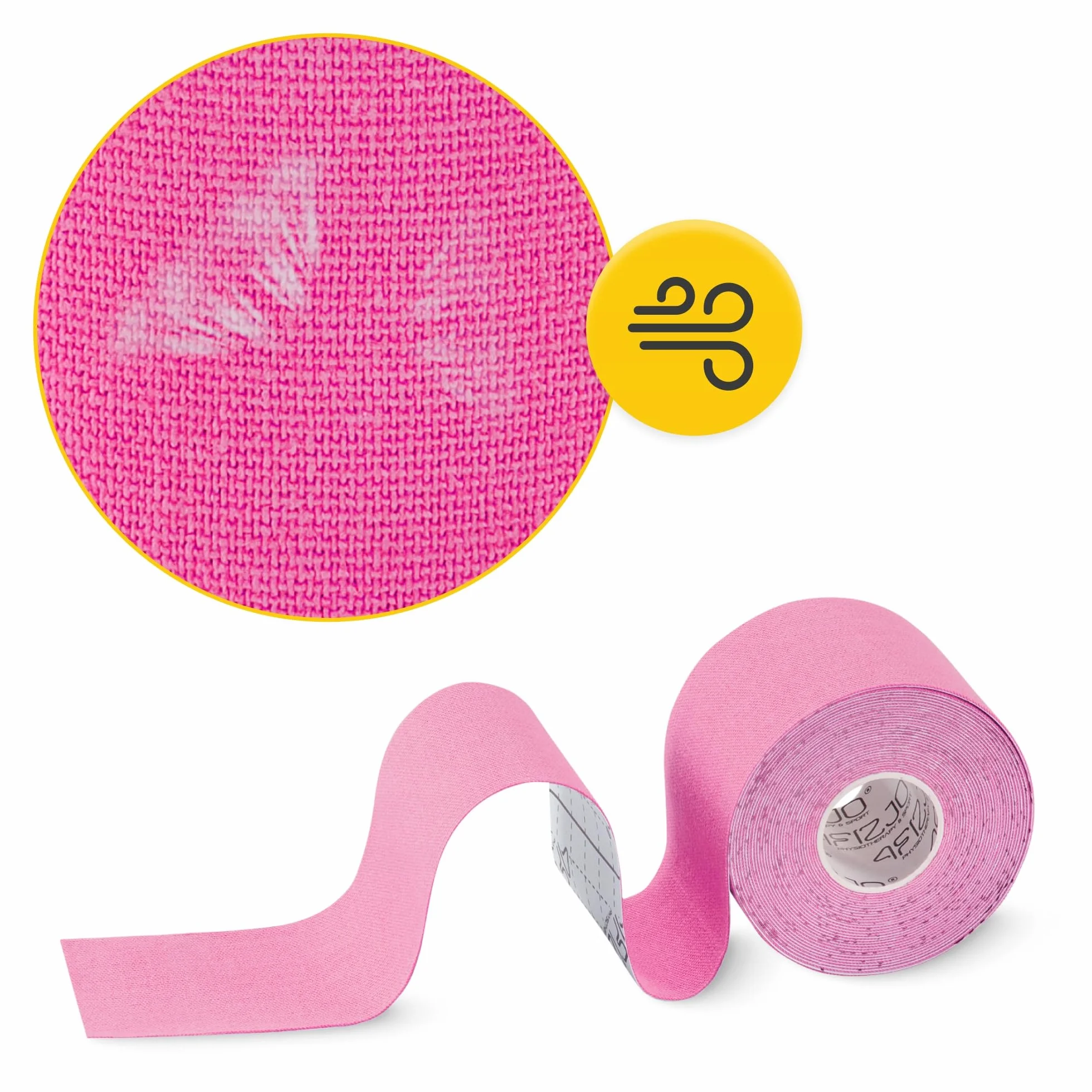 TAŚMA KINESIO TEJP KINEZJOLOGICZNA PLASTRY WODOODPORNE HIPOALERGICZNE TAPE