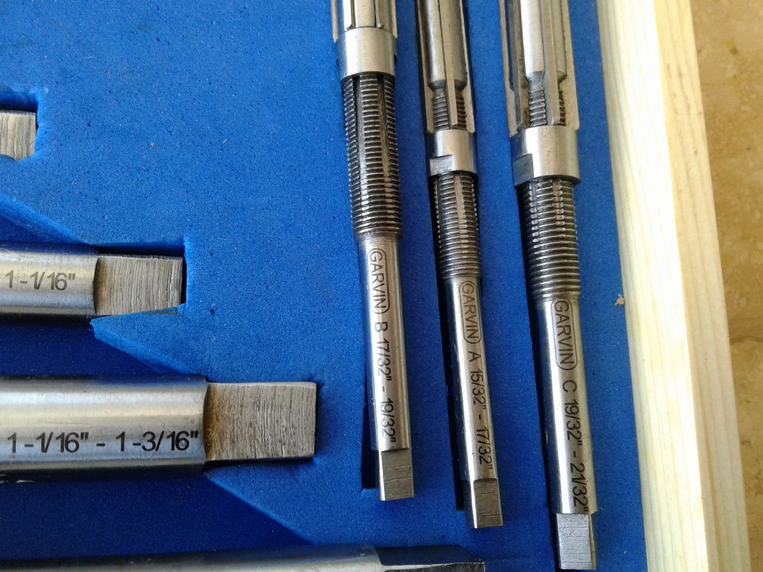 ACTOOLS 11 szt./zestaw regulowanych rozwiertaków ręcznych A-K, H4-H14, 15/32" do 1-1/2", HSS 6 ostrzy