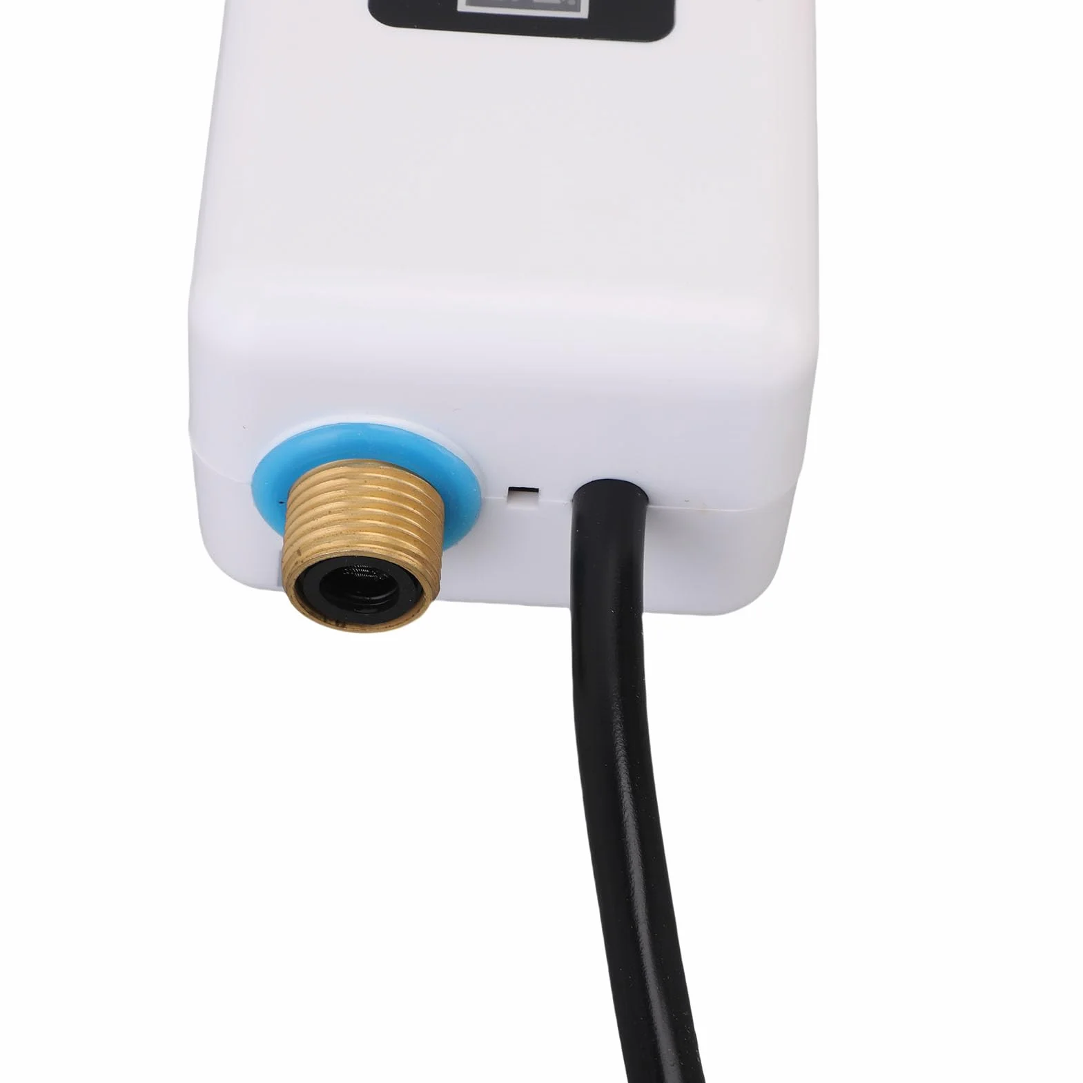 Eujgoov XY FC 3000W Natychmiast Elektryczny Podgrzewacz Wody z Mosiężnym Wylotem Wlotu, Korpusem ze Stali Nierdzewnej, Odpowiedni do Kuchni, Kempingów, (Wtyczka UE 220V)