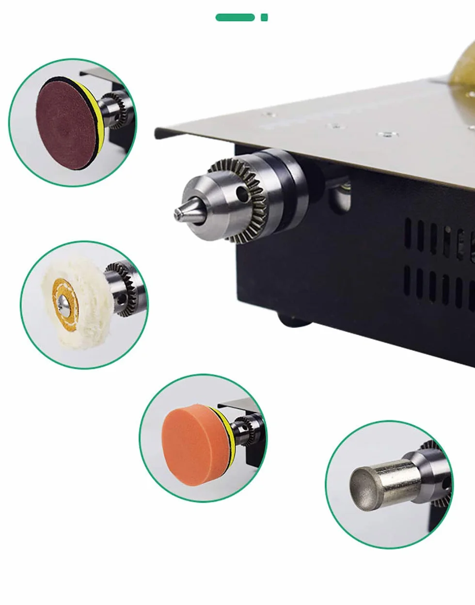 AC 100 – 240 V mini pilarka tarczowa DIY, obróbka drewna, akryl PCB, precyzyjna maszyna do cięcia na biurko, model "zrób to sam", piła łańcuchowa 110 mm, 12000 obr./min (B)