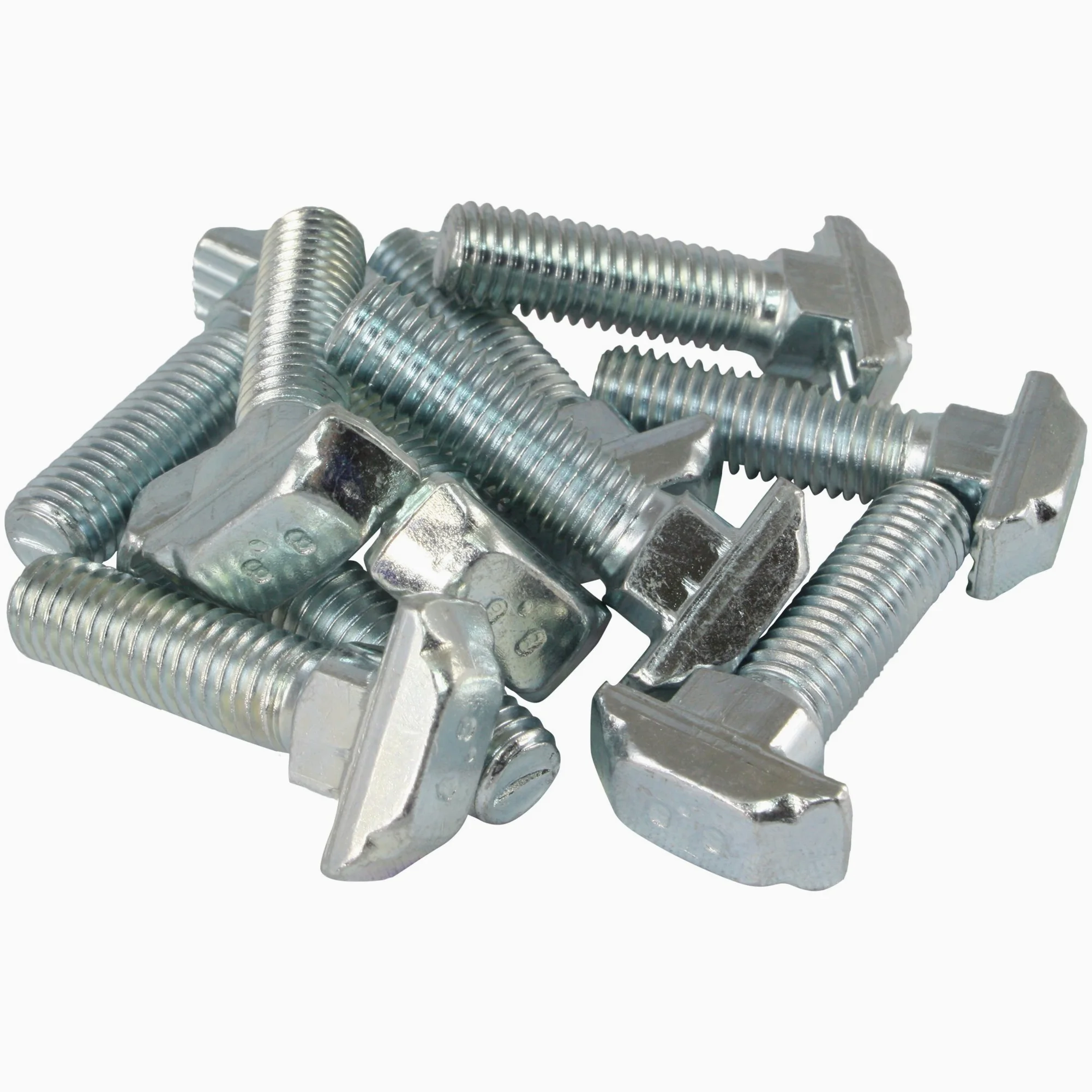 100 x wkręt młotkowy rowek 10 - typ B - M8 x 30 mm, trzpień 4,5 mm, stal ocynkowana
