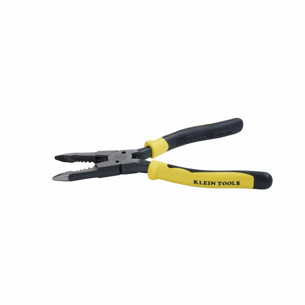 Klein Tools J206-8C Długie szczypce sprężynowe z uchwytami sprężynowymi z podwójnym materiałem