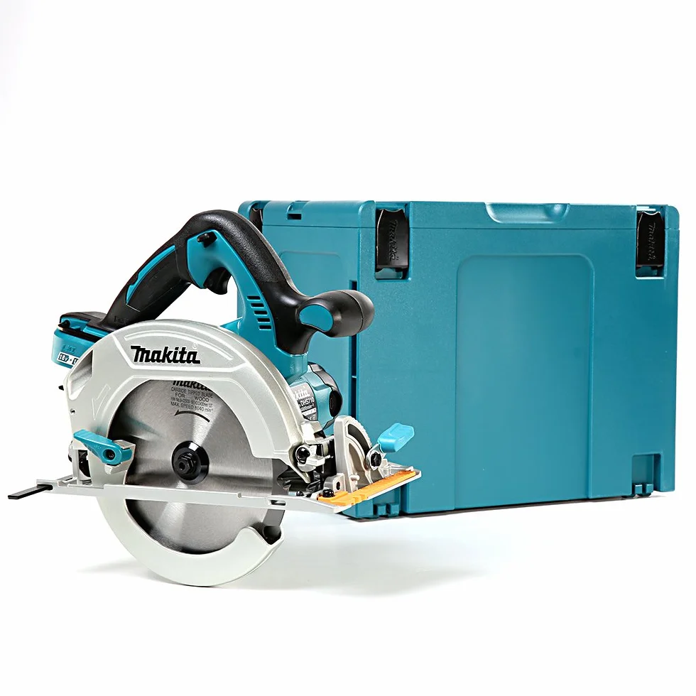 Makita DHS710ZJ Twin 18V (36V) Li-ion LXT 185mm piła tarczowa dostarczana w obudowie Makpac - baterie i ładowarka nie są dołączone