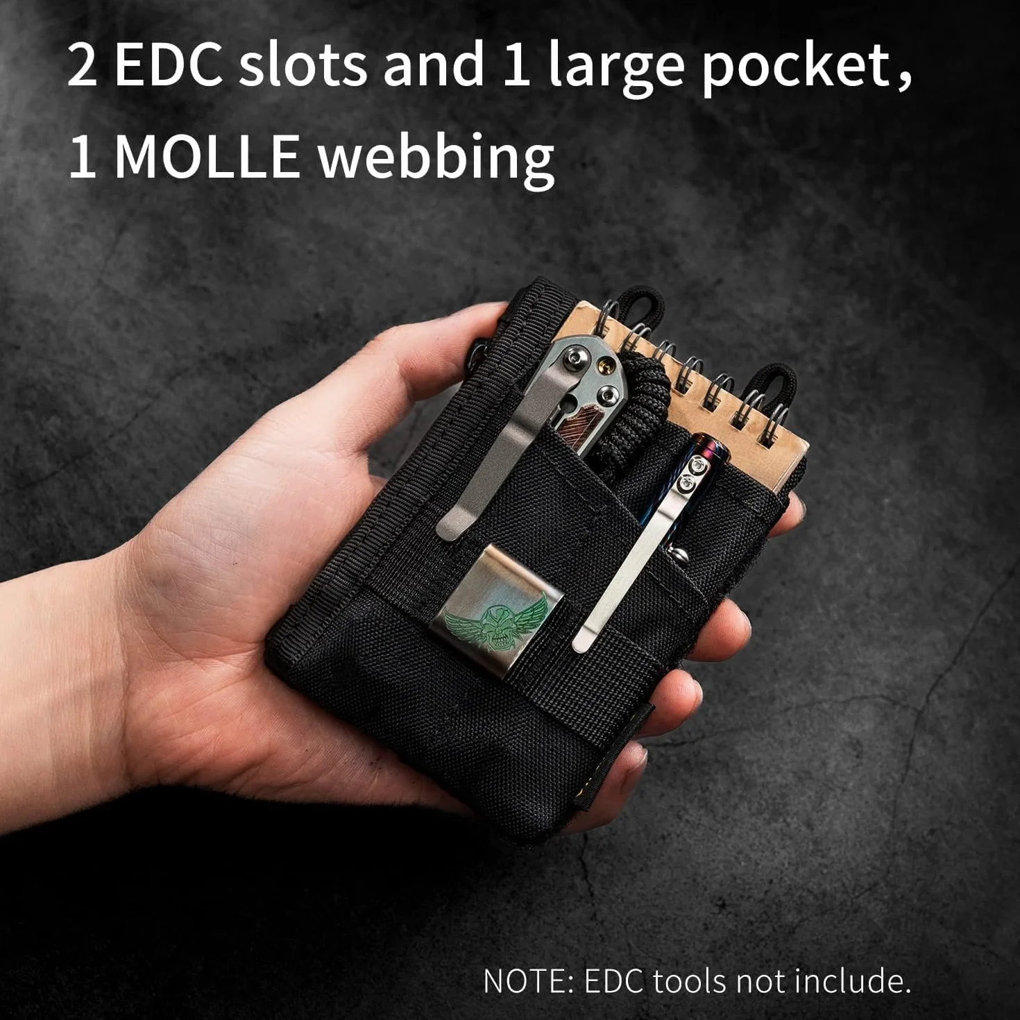 VIPERADE VE18-S mała torba EDC Mini Pocket Pouch Tool Organizer 6 kieszeni