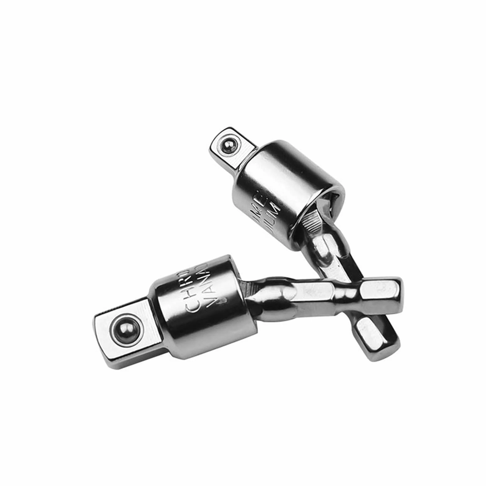 Klucz nastawny ze stali nierdzewnej, klucze nastawne szczękowe, 3 sztuki uniwersalnych adapterów nasadowych 1/4" 3/8" 1/2" zestaw obrotowych złącz 360 stopni, kątowy zestaw kluczy dynamometrycznych