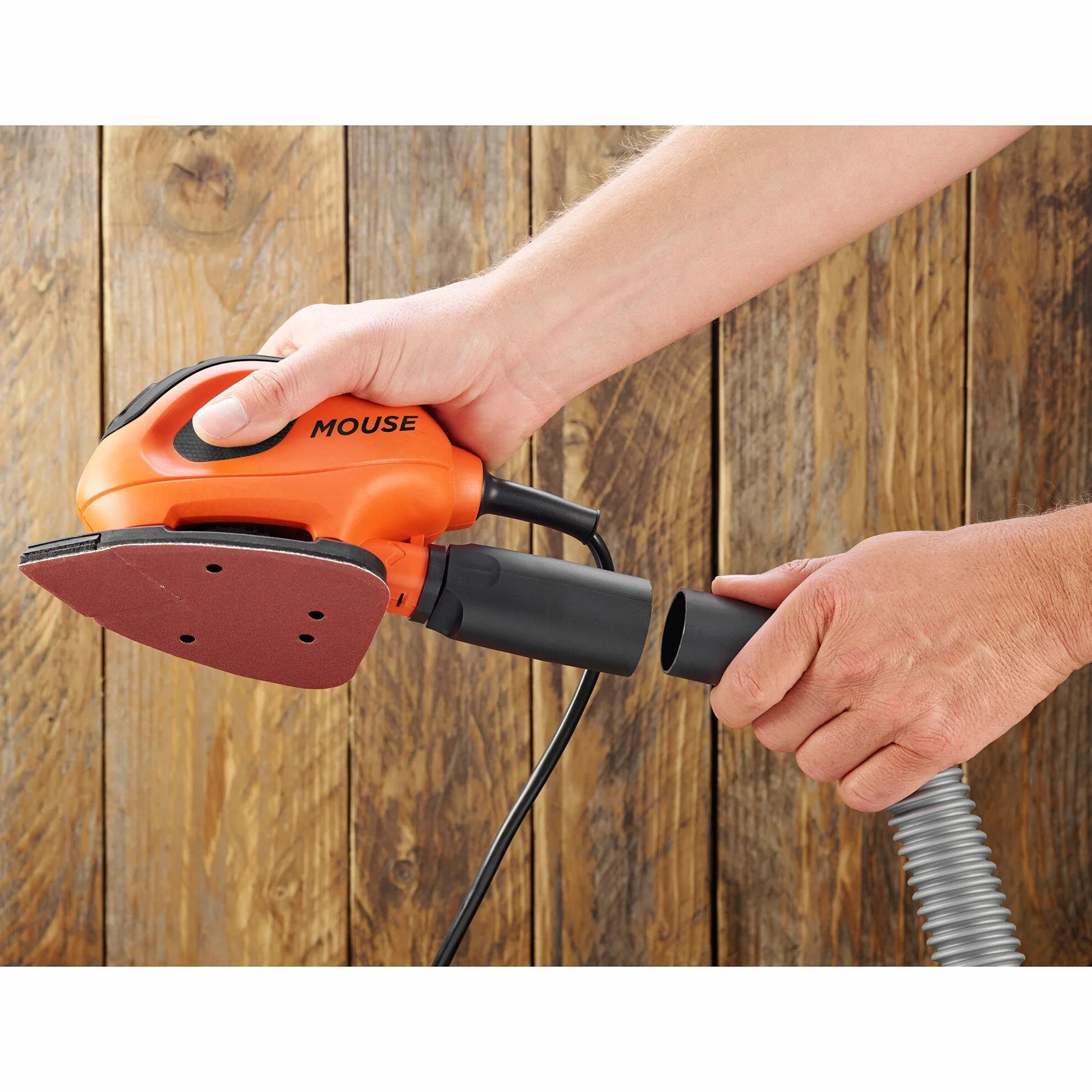 BLACK + DECKER Szlifierka pod mysz 55 W z 10 akcesoriami w miękkiej torbie, BEW230BC-QS