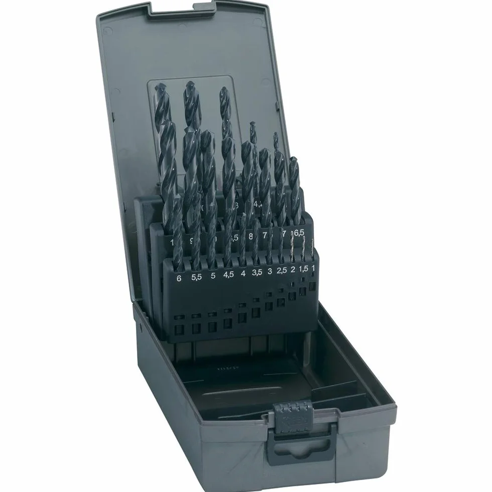 Zestaw wierteł krętych DIN338 szlifowane HSS, typ N, 1-10,5mm GÜHRING