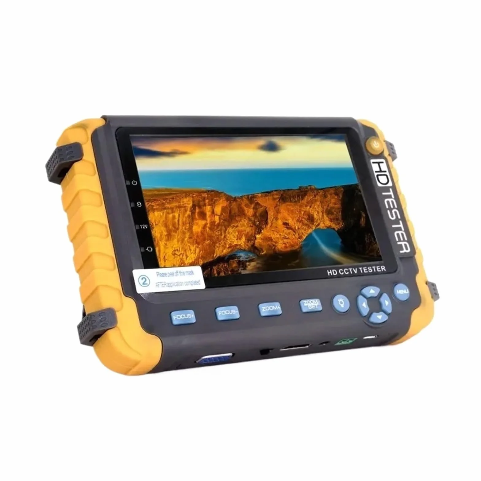 Tester CCTV, IV8W 5-calowy tester CCTV Monitor 8MP TVI AHD CVI CVBS Tester kamer bezpieczeństwa Obsługa wejścia PTZ VGA(5inch)