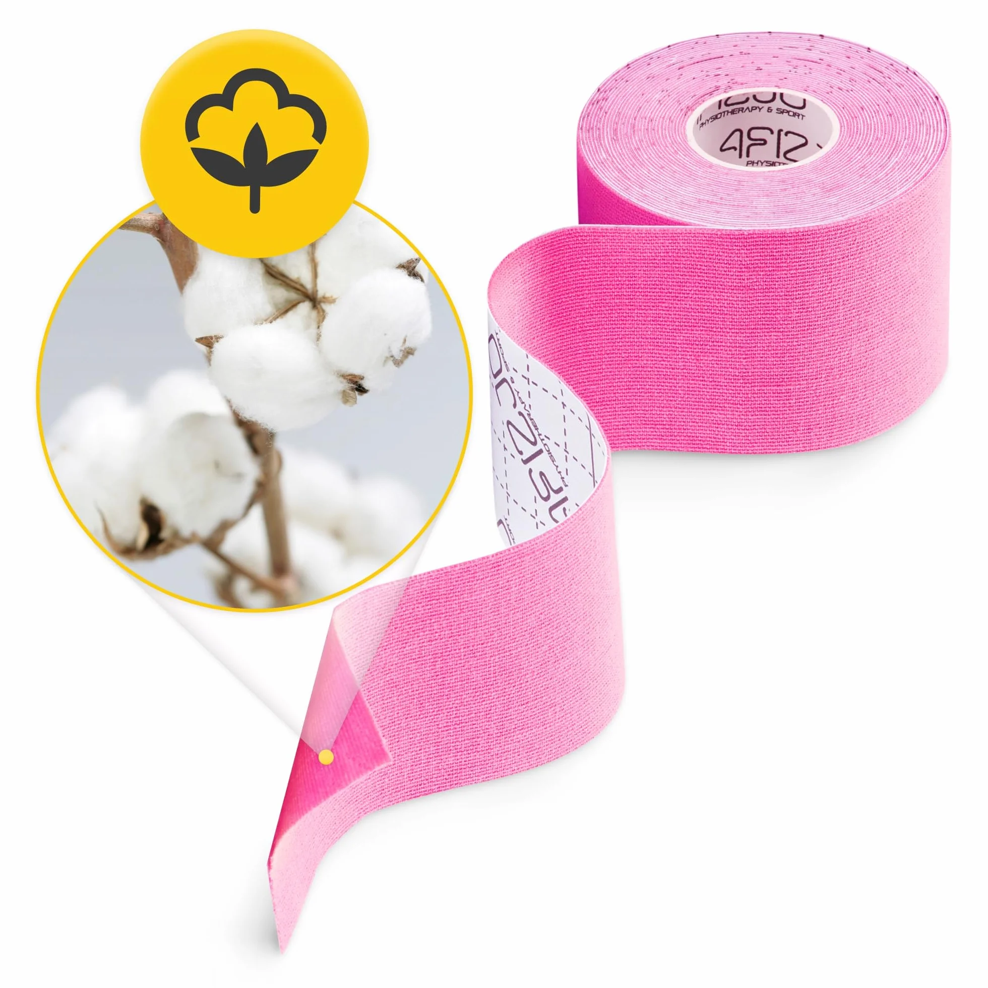 TAŚMA KINESIO TEJP KINEZJOLOGICZNA PLASTRY WODOODPORNE HIPOALERGICZNE TAPE