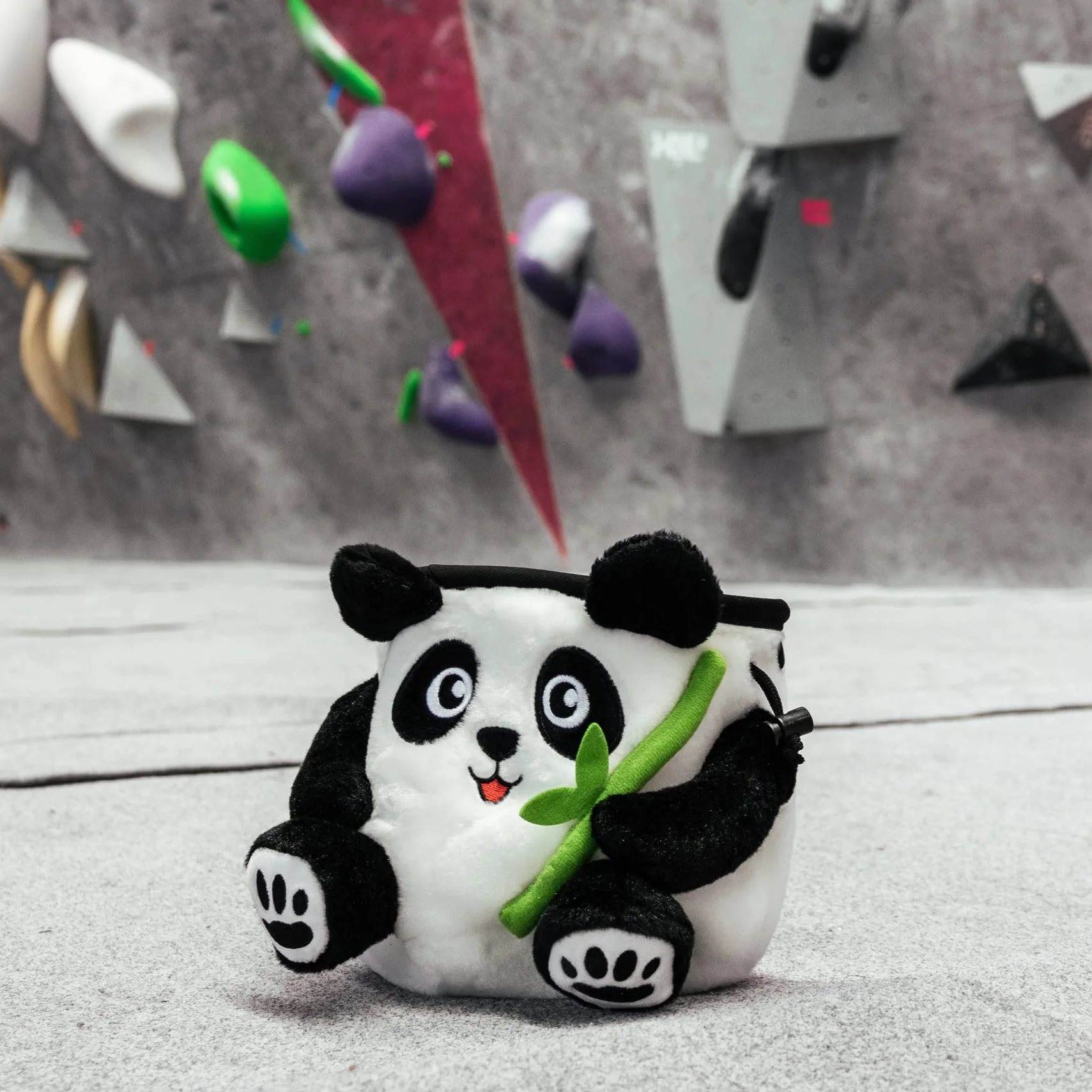 YY Vertical Panda Chalkbag do wspinaczki skałkowej | Odpowiedni dla dorosłych i dzieci | Idealny do wspinaczki skałkowej, boulderingu, siłowni i crossfitu