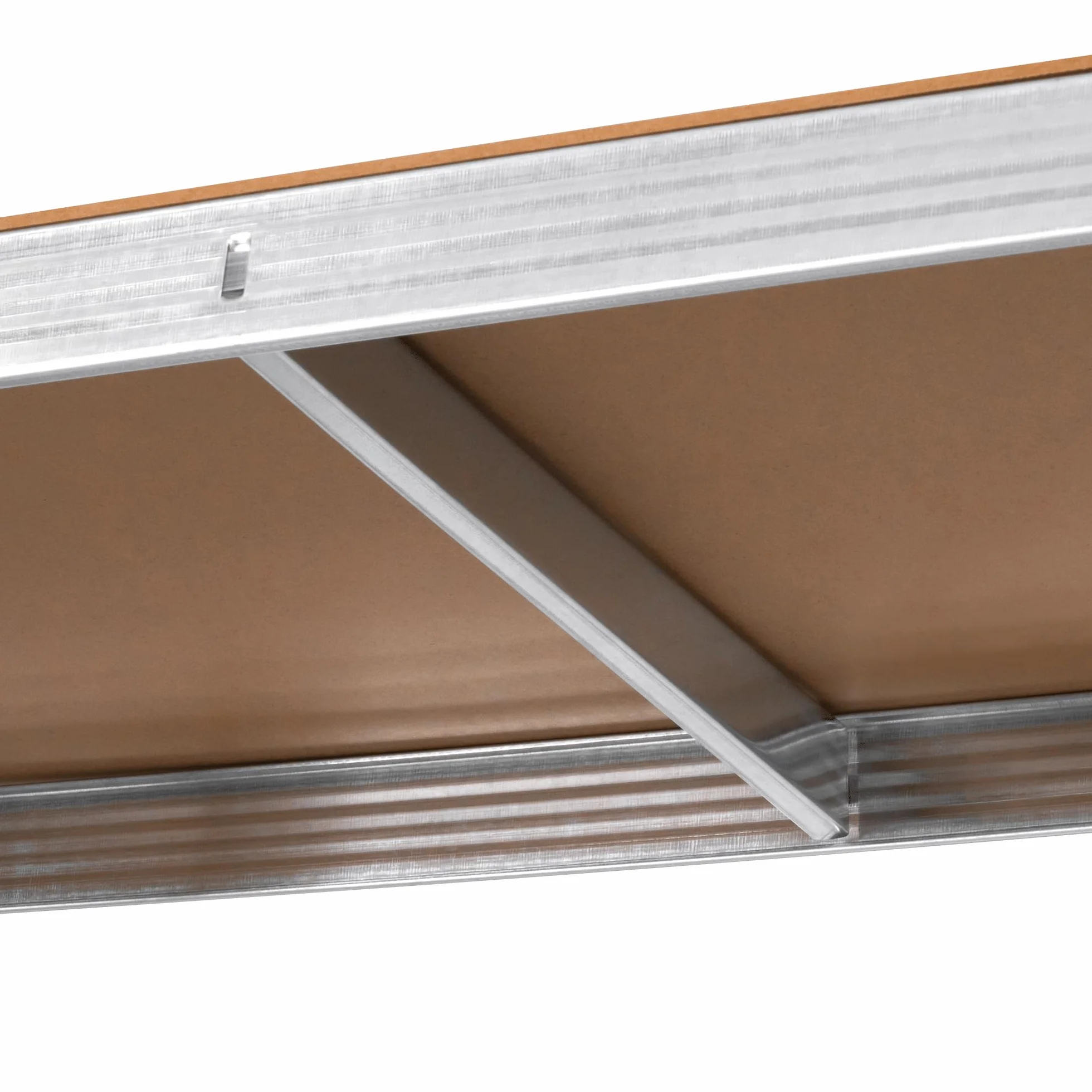 Rebel Electro Regał Metalowy Magazynowy 205x120x45 Srebrny RB-1252