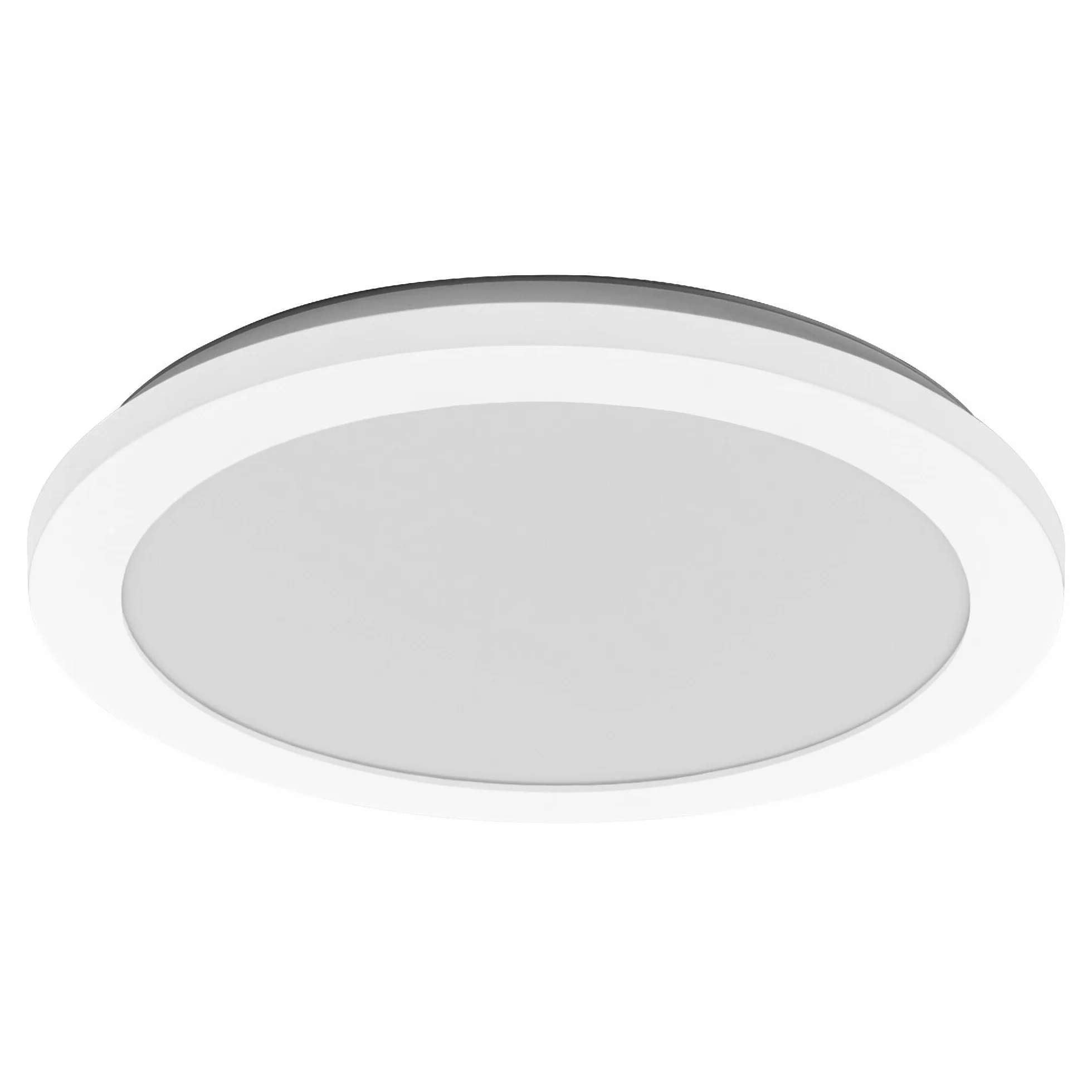 Lampa ścienna/sufitowa LEDVANCE ORBIS Disc z diodami LED, 22 W, 1800 lm, 3000/4000 K, regulowana za pomocą przełącznika ściennego z Click CCT, średnica 30 cm, stopień ochrony IP44 do łazienek, w