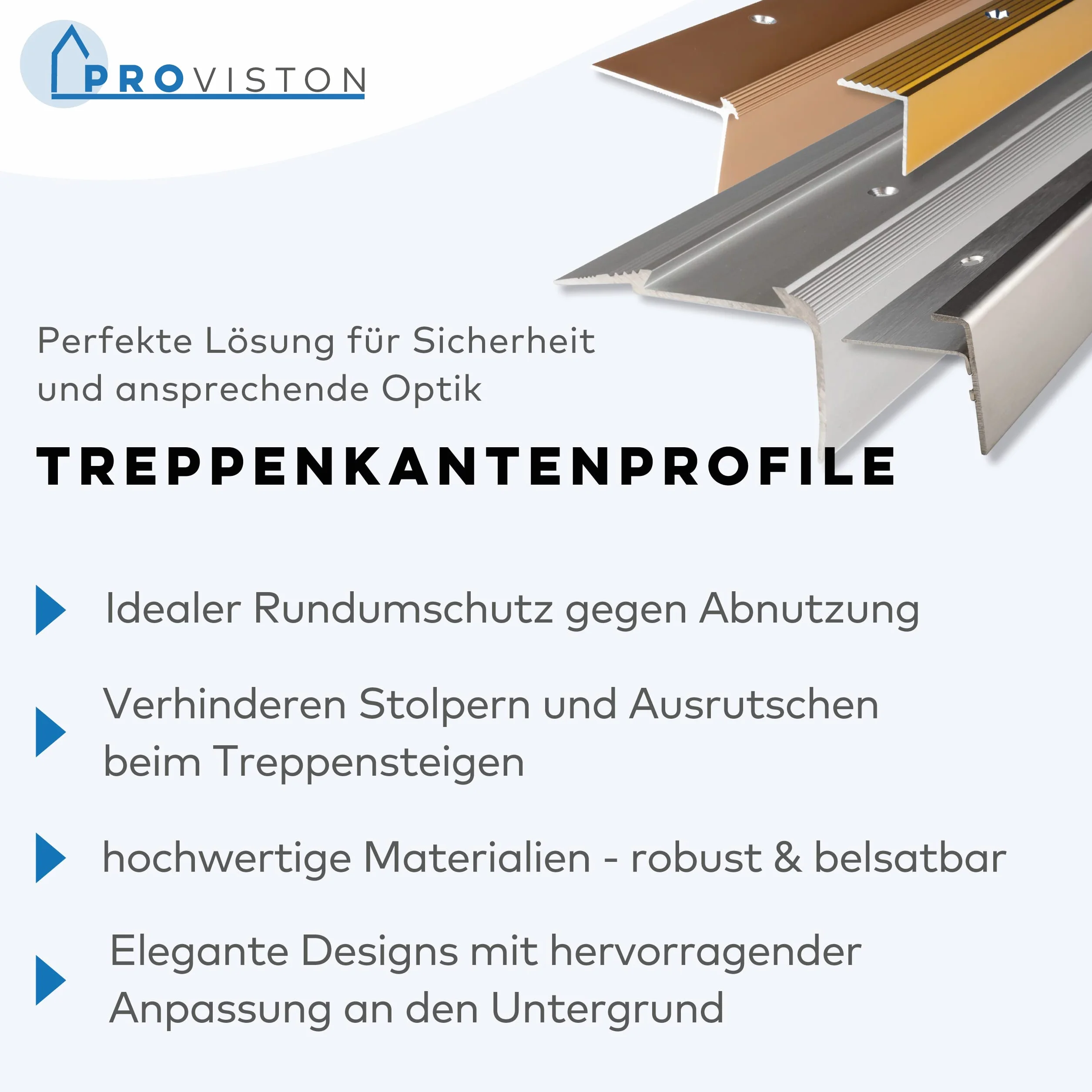 PROVISTON | krawędź schodów, aluminium | kolor ciemny brąz | szerokość 30 mm | wysokość 52 mm | długość 1000 mm | odwrócony | profil krawędzi schodów | profil kątowy | kąt łączenia | 1 sztuka