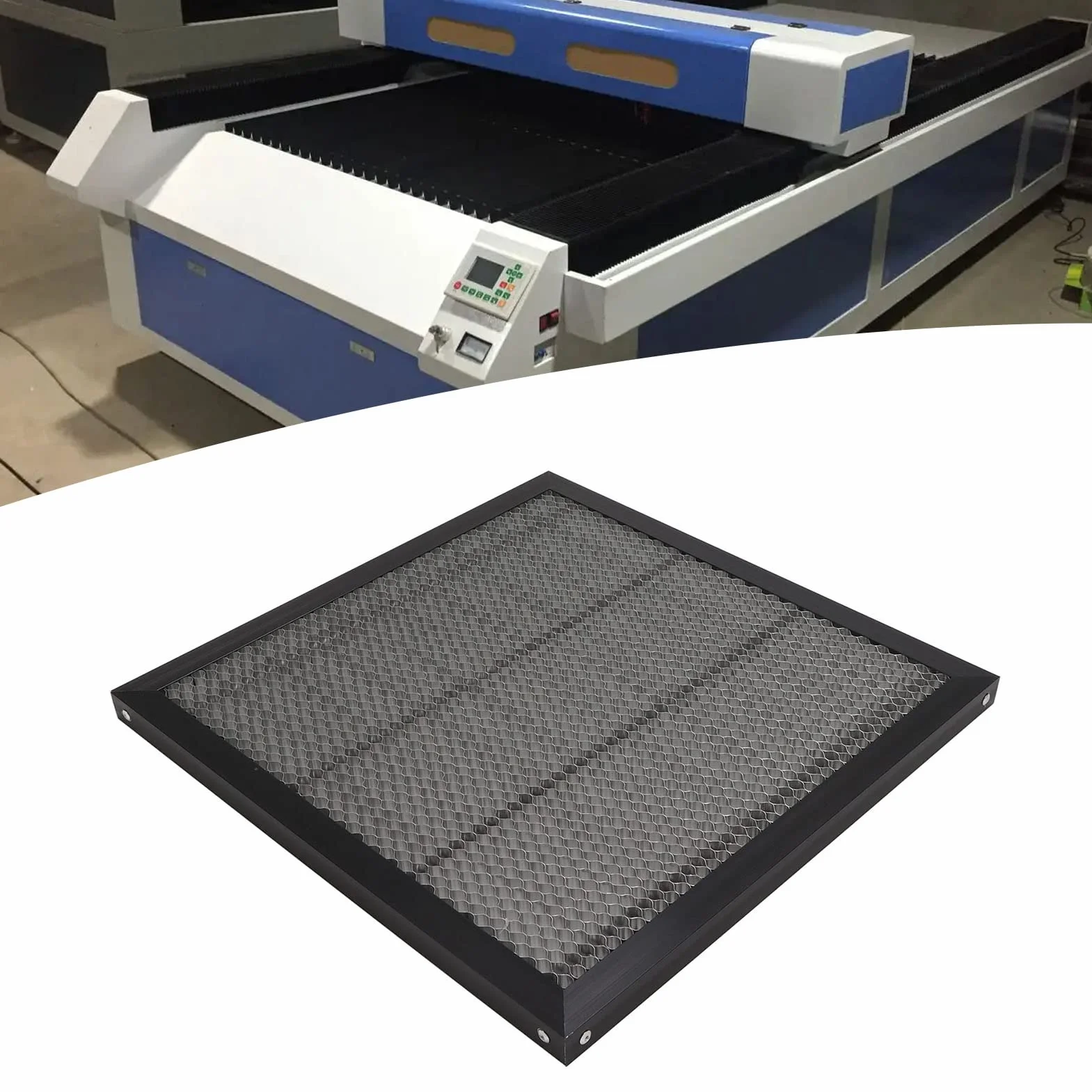 400x400mm Panel Miodowy Stół Laserowy Do Cięcia Platforma Akcesoria Aluminiowe Maszyna Design Mesh Super Size