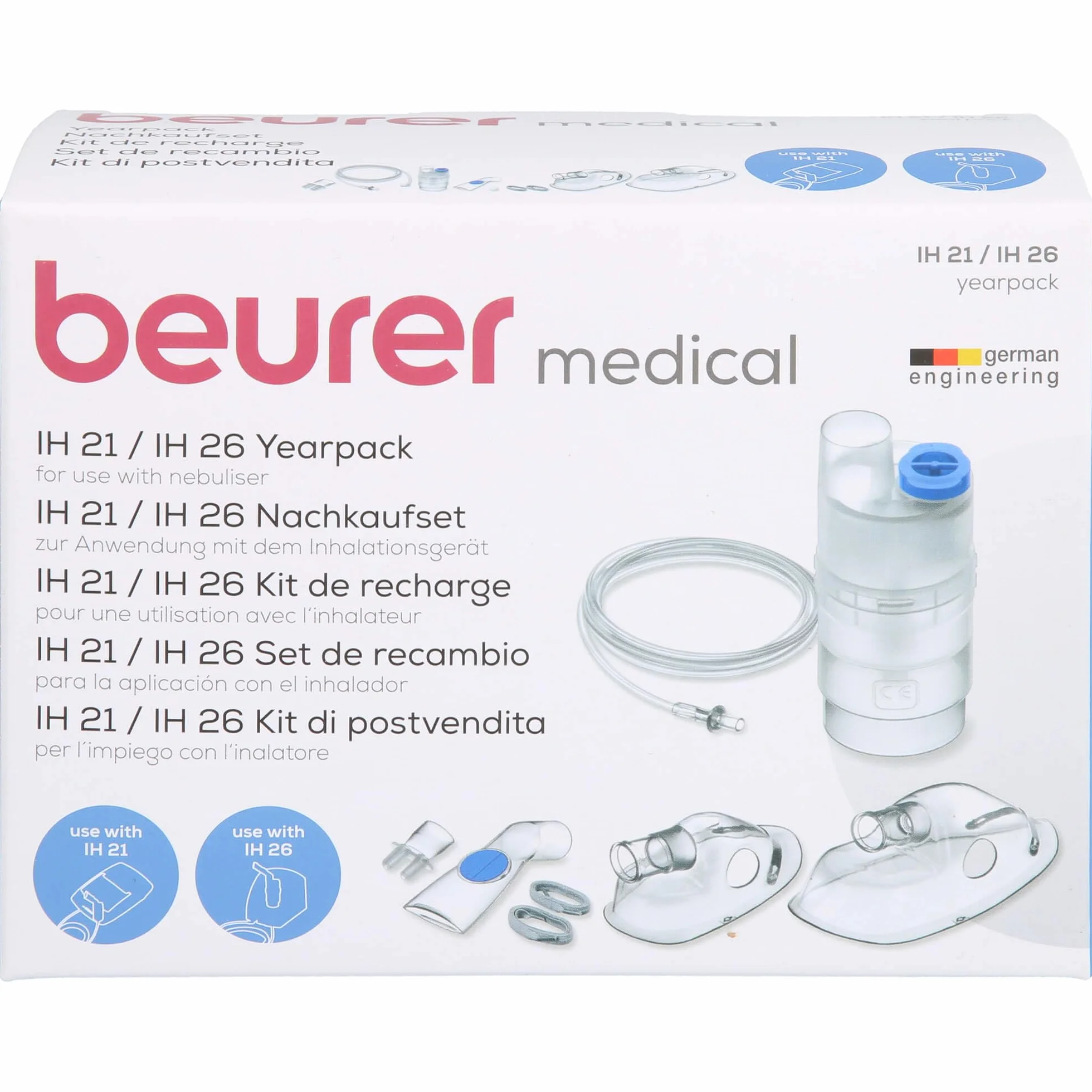 Beurer Ih 21,26 Yearpack, Akcesoria Do Inhalatora