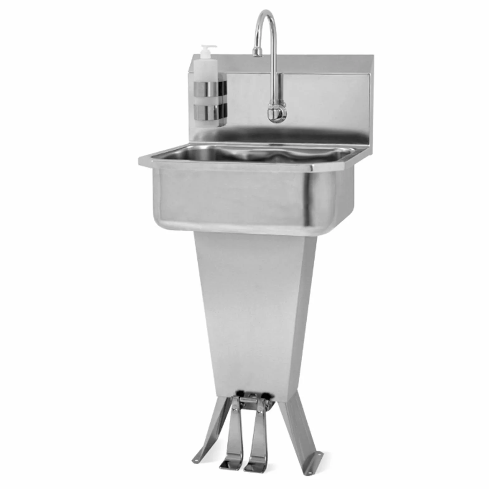 Easy Install Stop Valve, G1/2 gwintowany zawór zamienny do kranu w kuchniach, łazienkach, barach i hotelach (Podwójny zawór kolanowy)