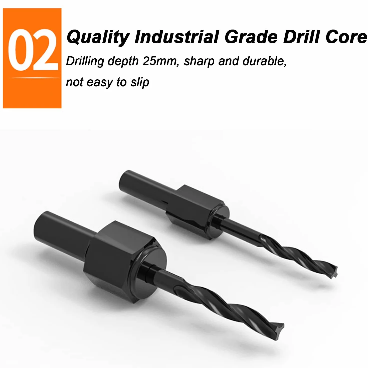 Otwornica bimetaliczna, otwieracz otworów Otwornica Nadaje się do płyt gipsowo-kartonowych i cienkich płyt Otwór 10 mm,Piły otworowe(13 Piece set)