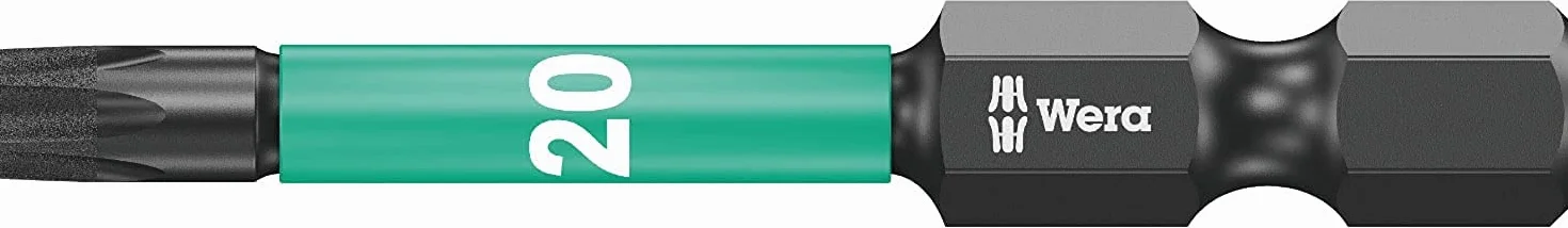 Wera 05073964001 1 x TX 20 x 50 mm 867/4 IMP DC SB bitów udarowych Torx - srebrne