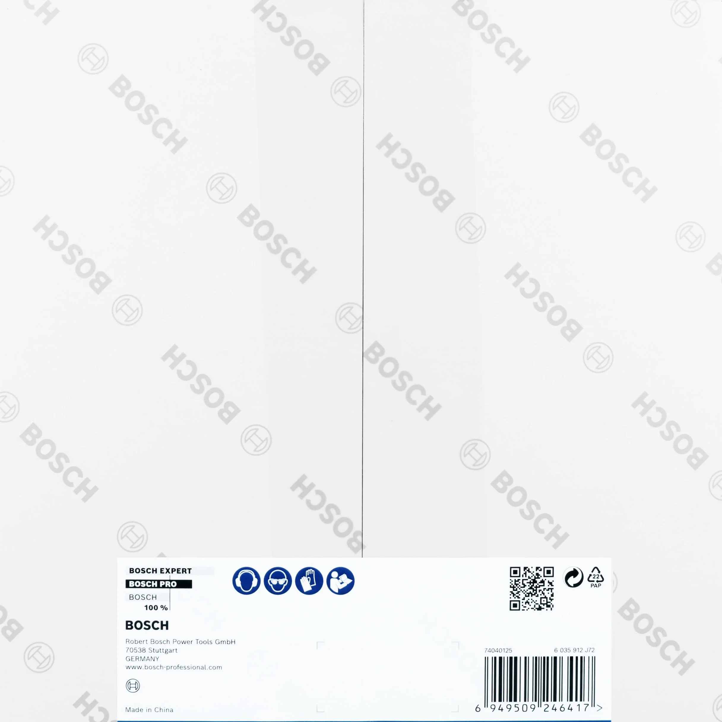 Bosch 1 x PRO okap ssący (Ø 115, 125 mm, profesjonalne akcesoria, mała szlifierka kątowa)