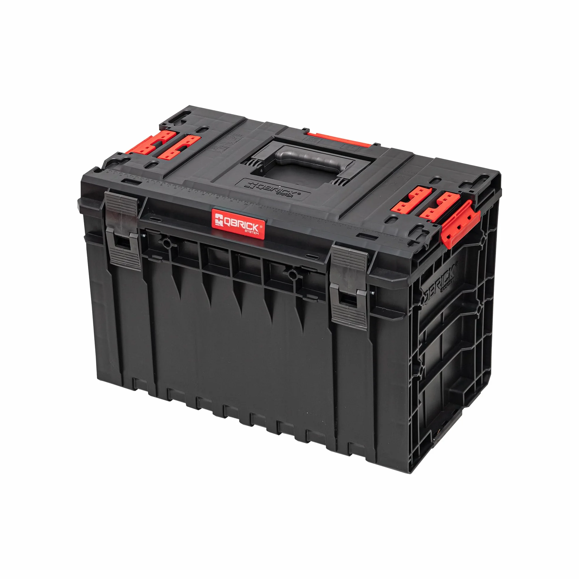 QBRICK SYSTEM Skrzynka narzędziowa pusta Skrzynka narzędziowa ONE 450 2.0 Vario czarna 585 x 385 x 401 mm