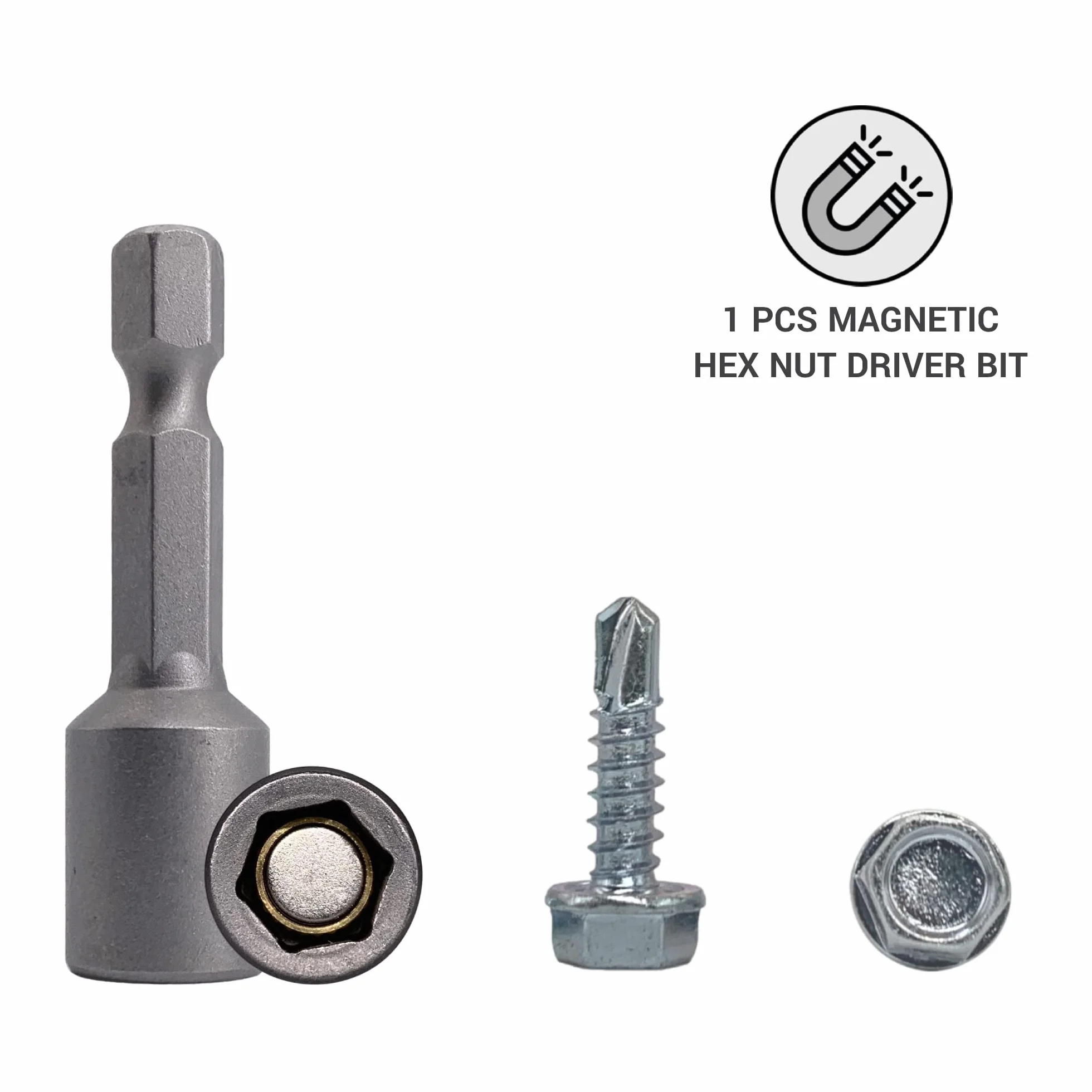 (150 sztuk) DIN 7504 K stal cynkowana 4,2 x 16 mm śruby, samozwiercąca śruba z blachy, głowica głowicy podkładki sześciokątnej, samogwintujące (150, 4,2 x 16 mm)