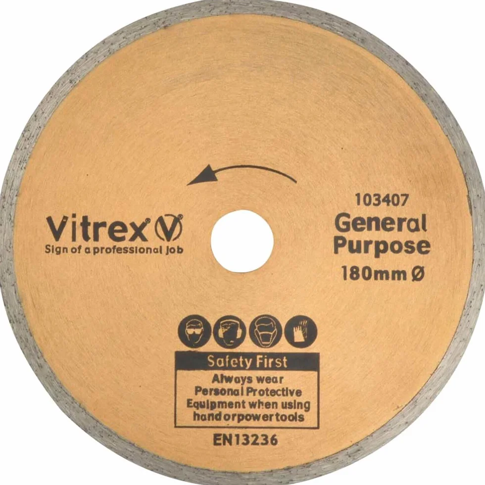 Vitrex 180 mm standardowe ostrze diamentowe