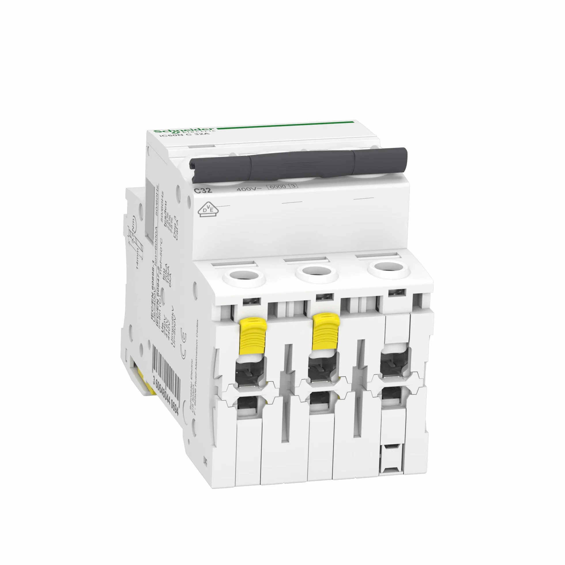 Schneider Electric Wyłącznik Nadprądowy Acti9 iC60N-C25-3 C 25A 3-Biegunowy
