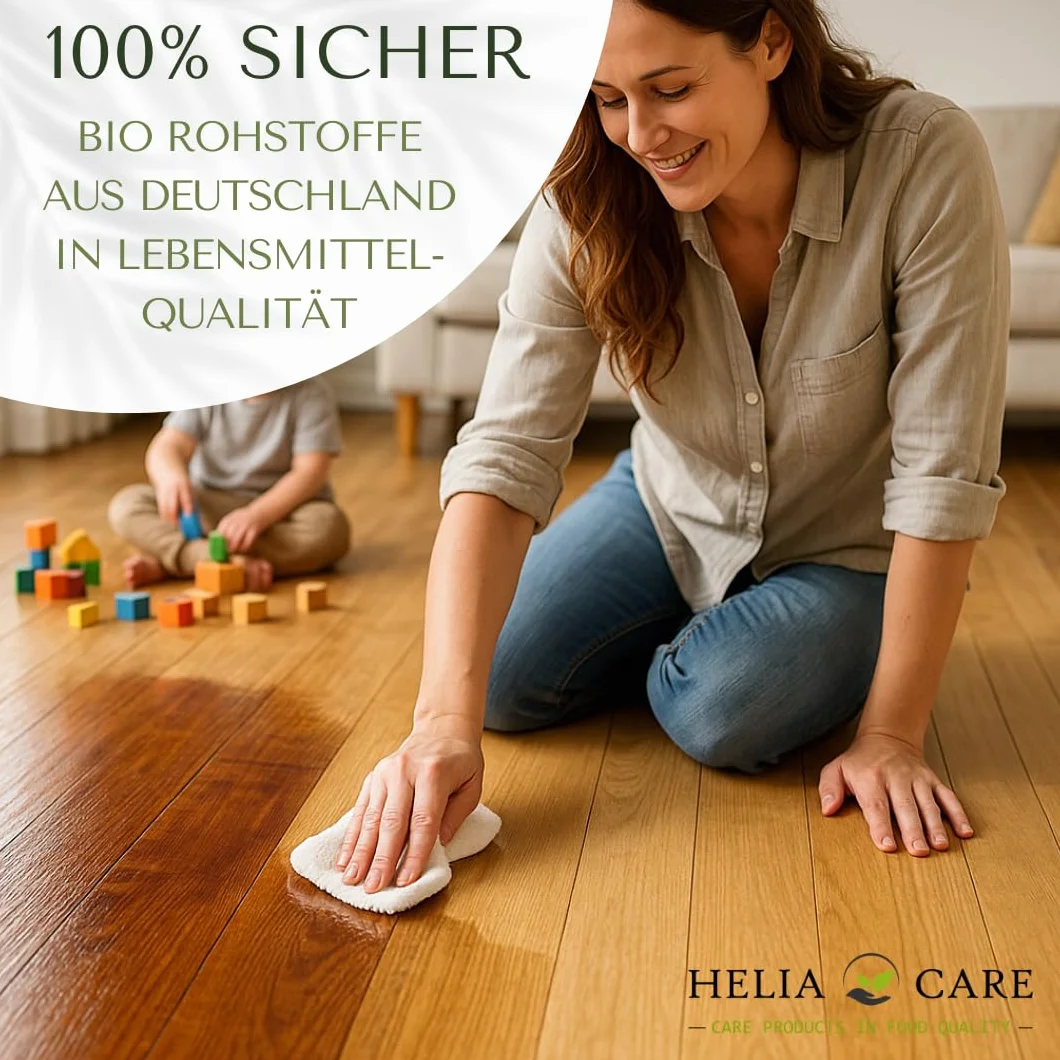 Bio olej do drewna Heavy Duty 0,75 l – naturalny olej do parkietu bezbarwny Made in Germany