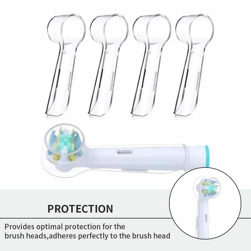 Newaner 12 szt. pokrowców na szczoteczki do zębów Oral-B elektryczne, etui ochronne, kompatybilne ze szczoteczkami Oral B