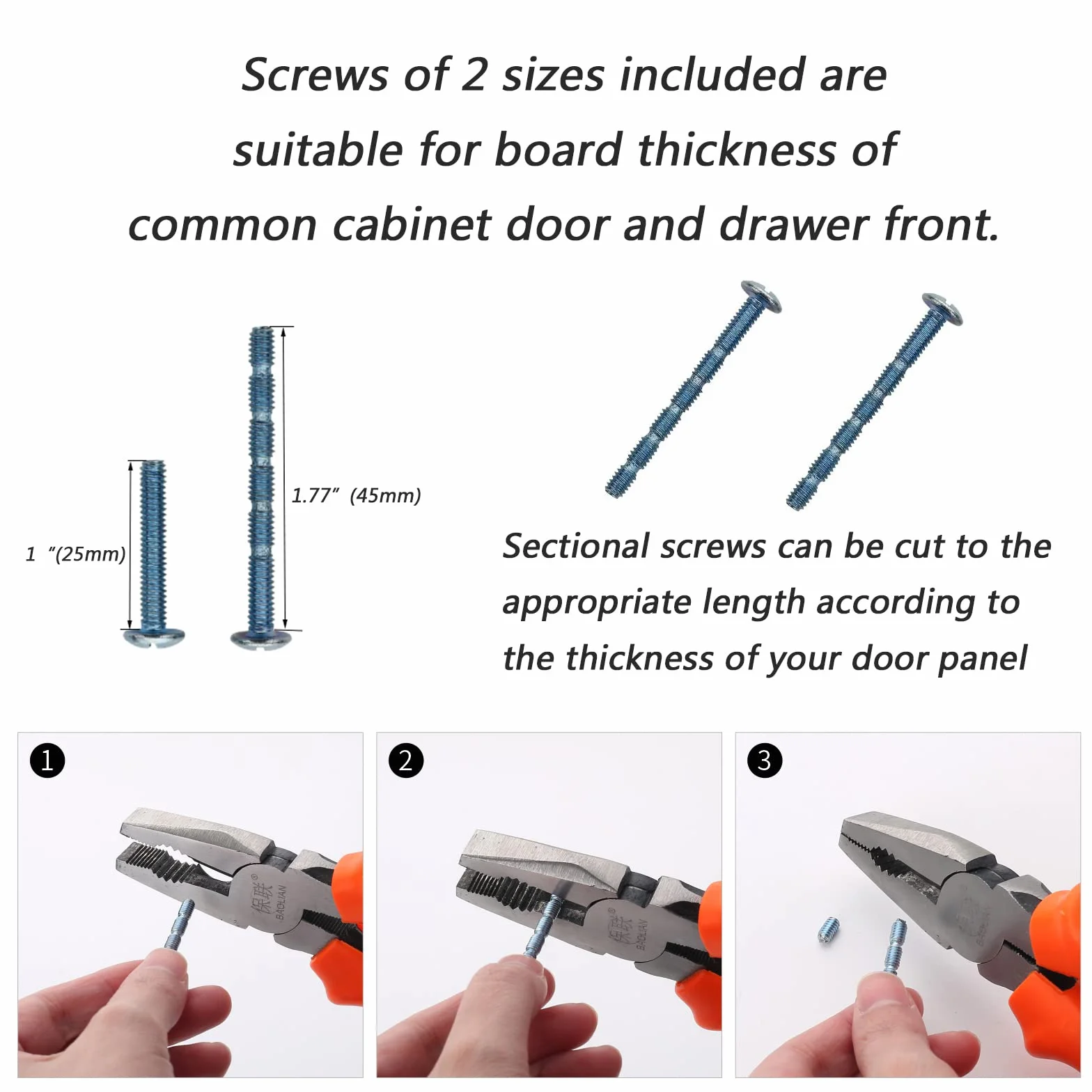 FURNIWARE 10 sztuk uchwytów do szafek, uchwyty meblowe 192mm odstęp między otworami, brąz szampanowy, uchwyty kuchenne, uchwyty do szuflad, uchwyty z cynku do szafek kuchennych, szafek, uchwyty do