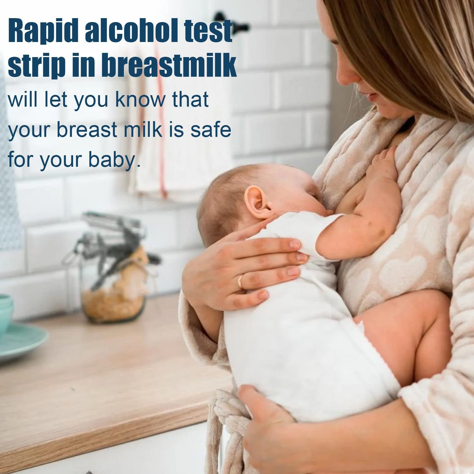 25 Sztuk Pasków Testowych na Alkohol w Mleku Matki, Szybkie DokłAdne Wykrywanie Testy Przesiewowe Mleka Matki Test Zanurzeniowy w Alkoholu, Zakres Testu, Szybkie DokłAdne Wykrywanie. Wykrywanie