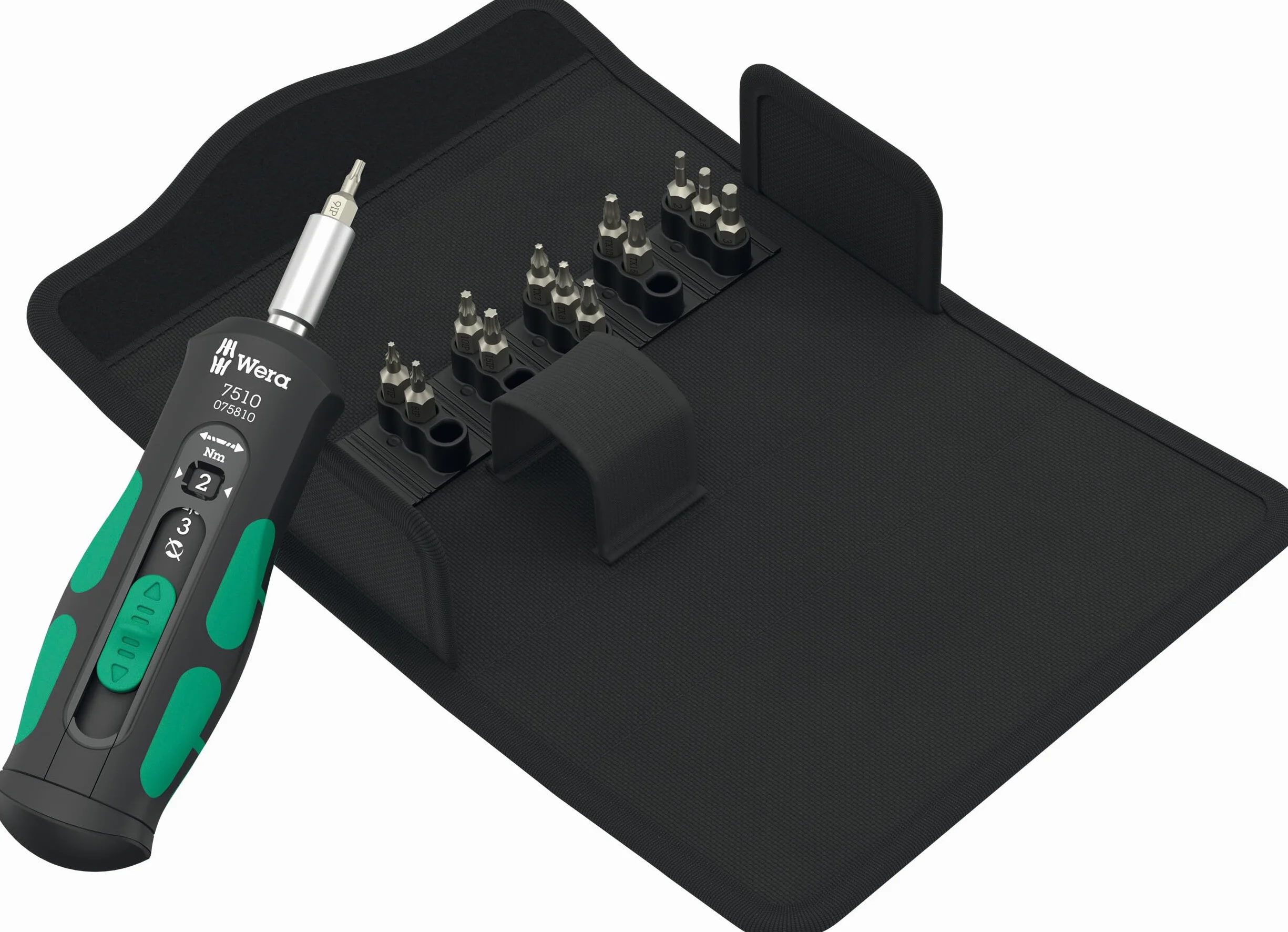 Wera 05075840001 7510/14 Safe-Torque Speed zestaw narzędzi do płytek z twardego metalu, 14-częściowy