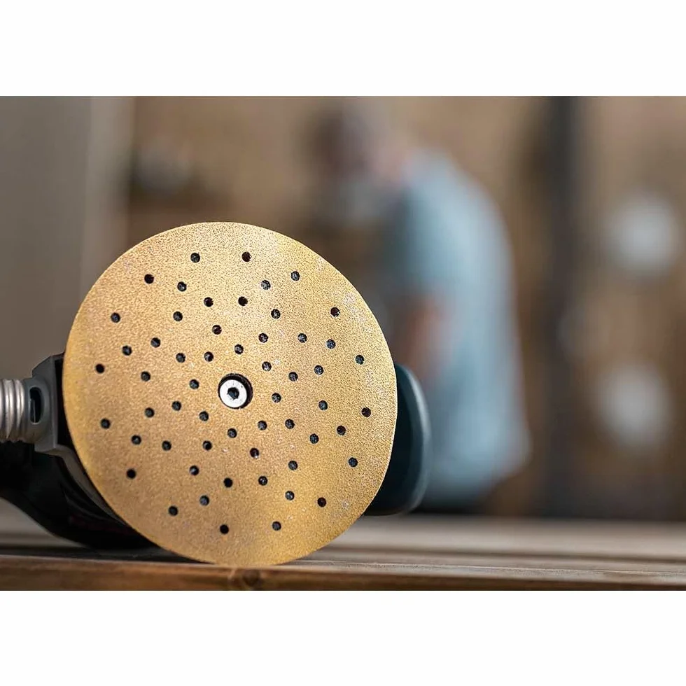 Bosch 50x Papiery ścierne EXPERT C470 z wieloma otworami (do Farba na drewnie, Twarde drewno, Ø 150 mm, Ziarnistość 60, Professional Akcesoria Szlifierka mimośrodowa, Szlifierka oscylacyjna)