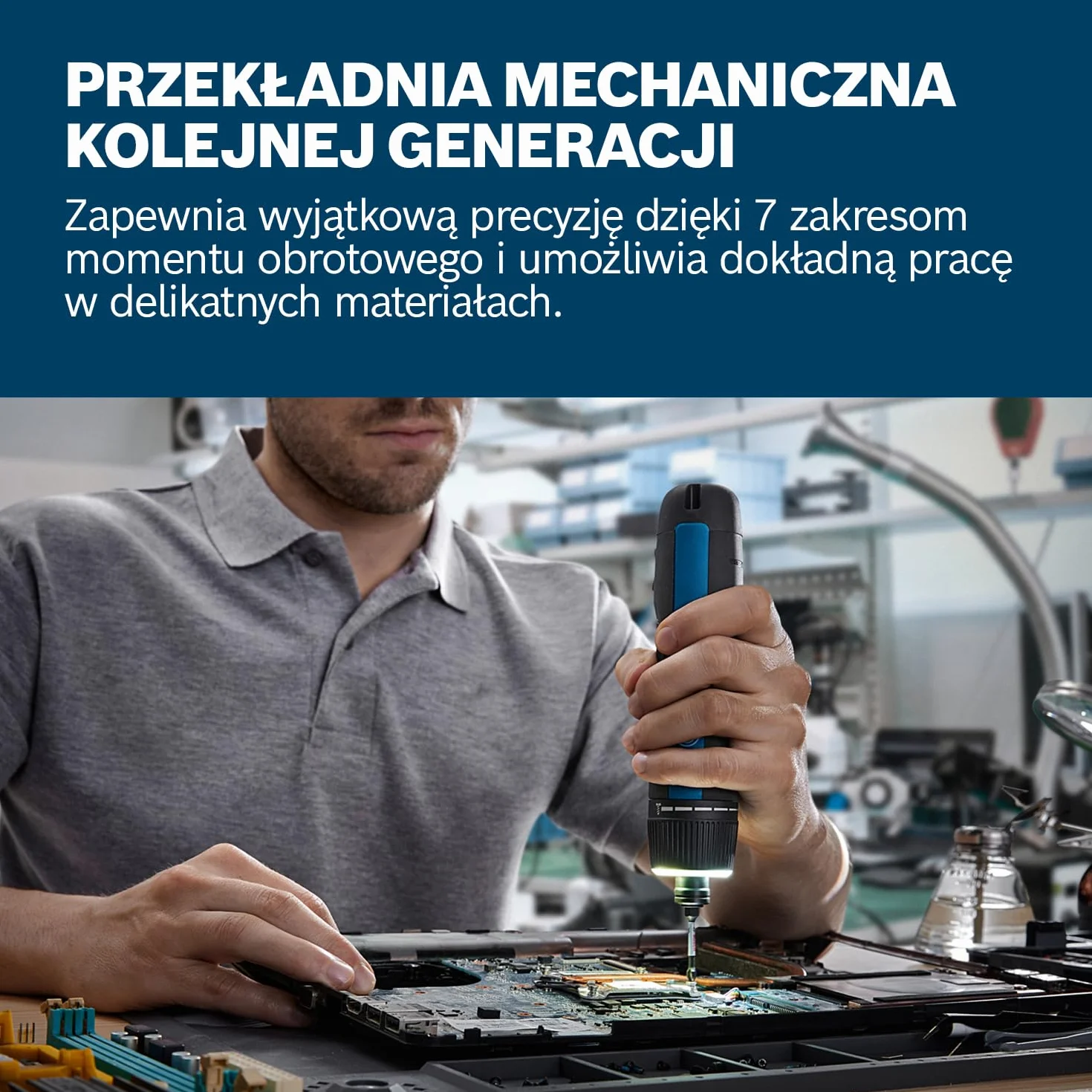 Profesjonalny Bosch: wkrętarka akumulatorowa Bosch GO 3 (8-częściowy zestaw końcówek wkręcających, uchwyt na końcówki wkręcające, przewód USB-C, miniwalizka)