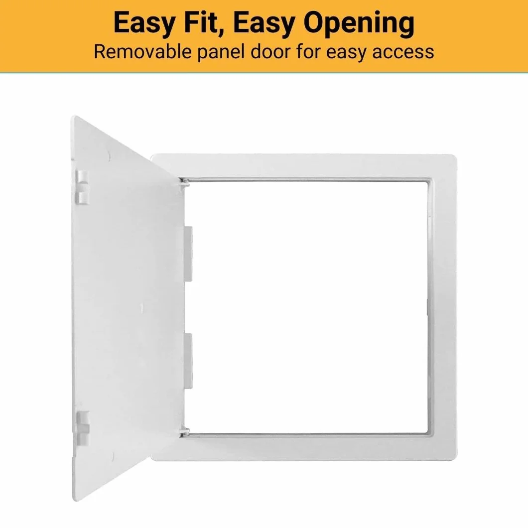 350 x 350 mm dopasowanie powierzchni panelu dostępowego (35 x 35 cm) ABS plastik inspekcyjny właz dostęp do luku podtynkowego kontrola klapka serwisowa właz do malowania - krany, zawory, okablowanie, drzwi licznika