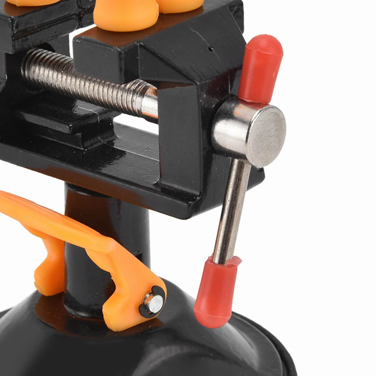 Wiertarka Vise Vise Stół Vise Mini Vice Wiertarka Prasa Zacisk Biżuteria Zacisk, 360 Stopni Uniwersalna Ławka Obrotowa Vise Zacisk Okrągły Dolny Przyssawka Workbench 0-2.5cm