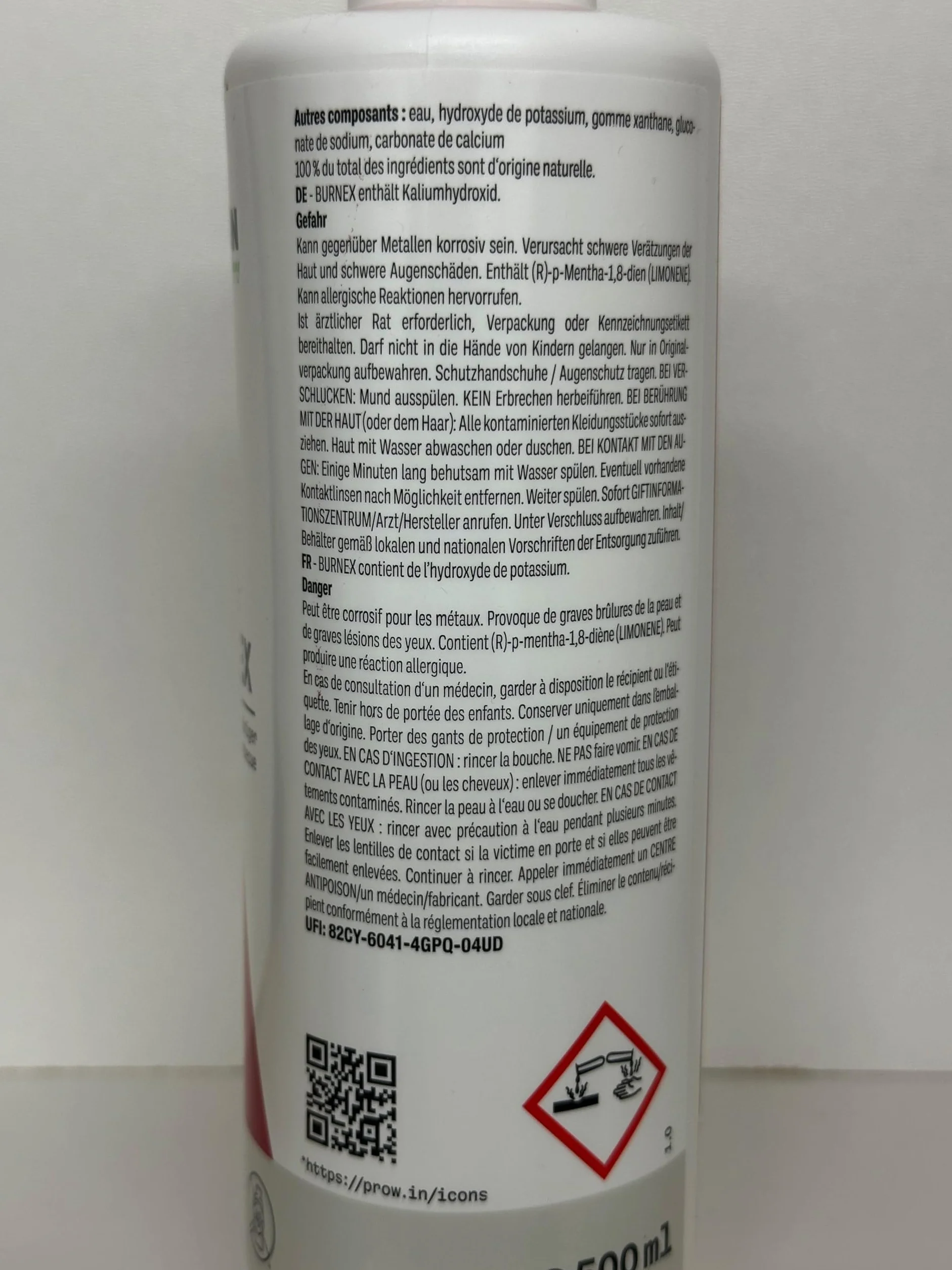 Burnex środek do czyszczenia piekarnika, 500 ml