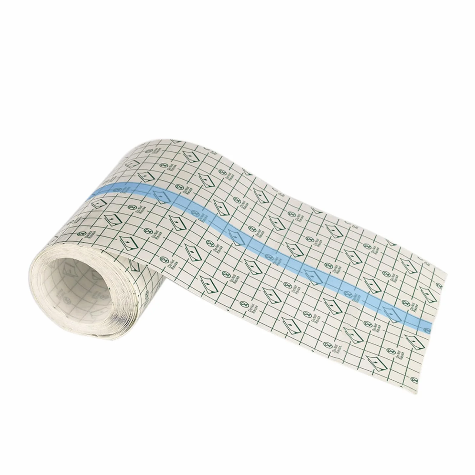 Wodoodporny plaster prysznicowy folia PU przezroczysta taśma klejąca duża rolka bandaża mocna przyczepność
