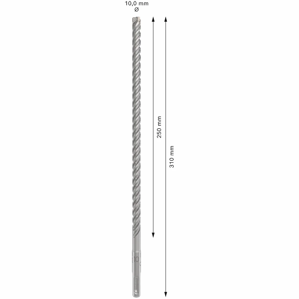 BOSCH 2608833801 wiertło SDS-PLUS-5X: 10 x250 x310