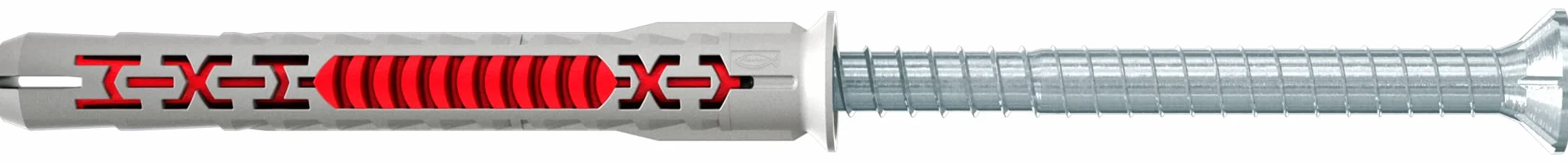 Fischer Duoxpand 562155 Zatyczka, Czerwony, 10 X 80