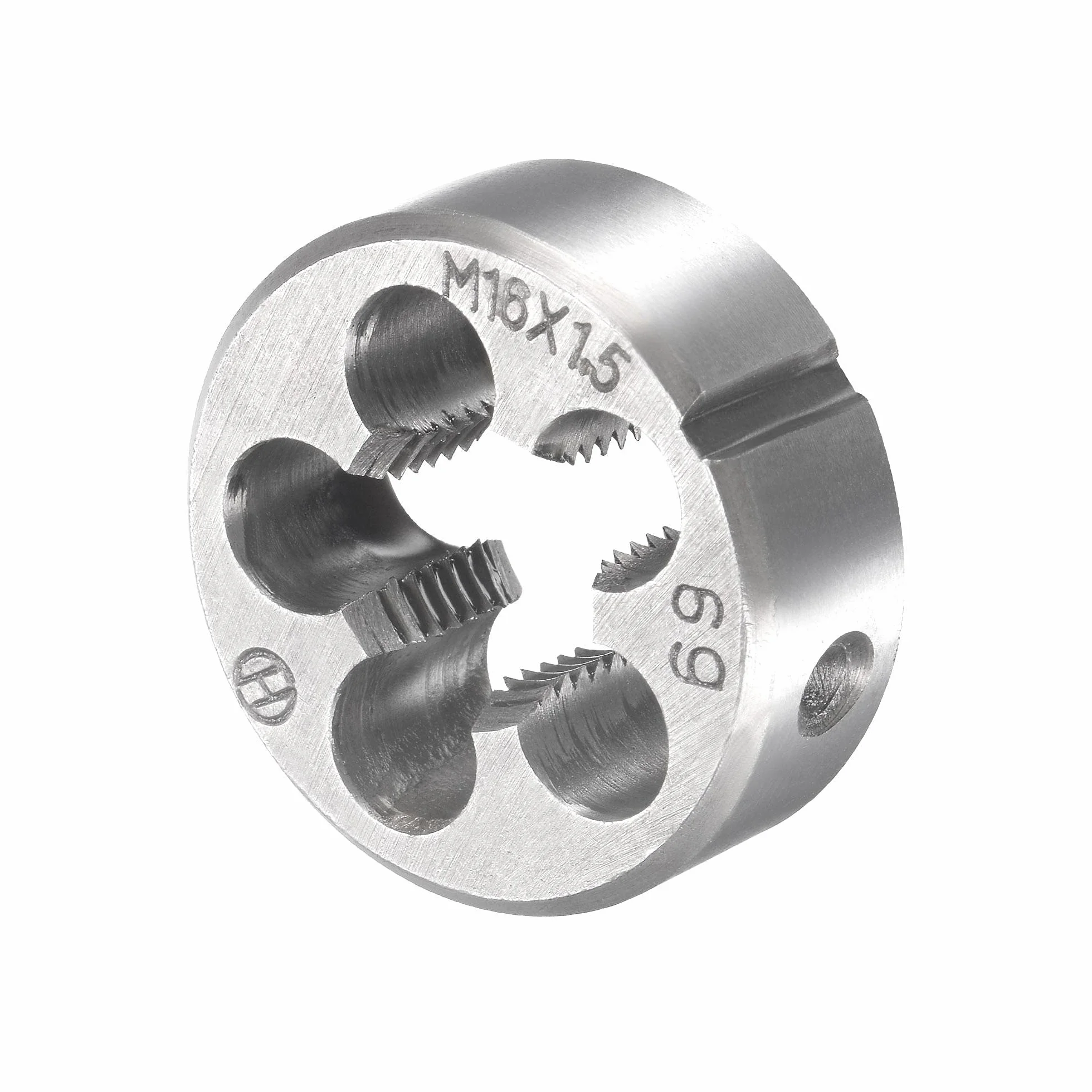 Zestaw gwintowników i narzynek metrycznych M16 x 1,5 mm, gwintownik maszynowy z okrągłą narzynką, zestaw gwintowników i narzynek do naprawy gwintów nakrętek i śrub