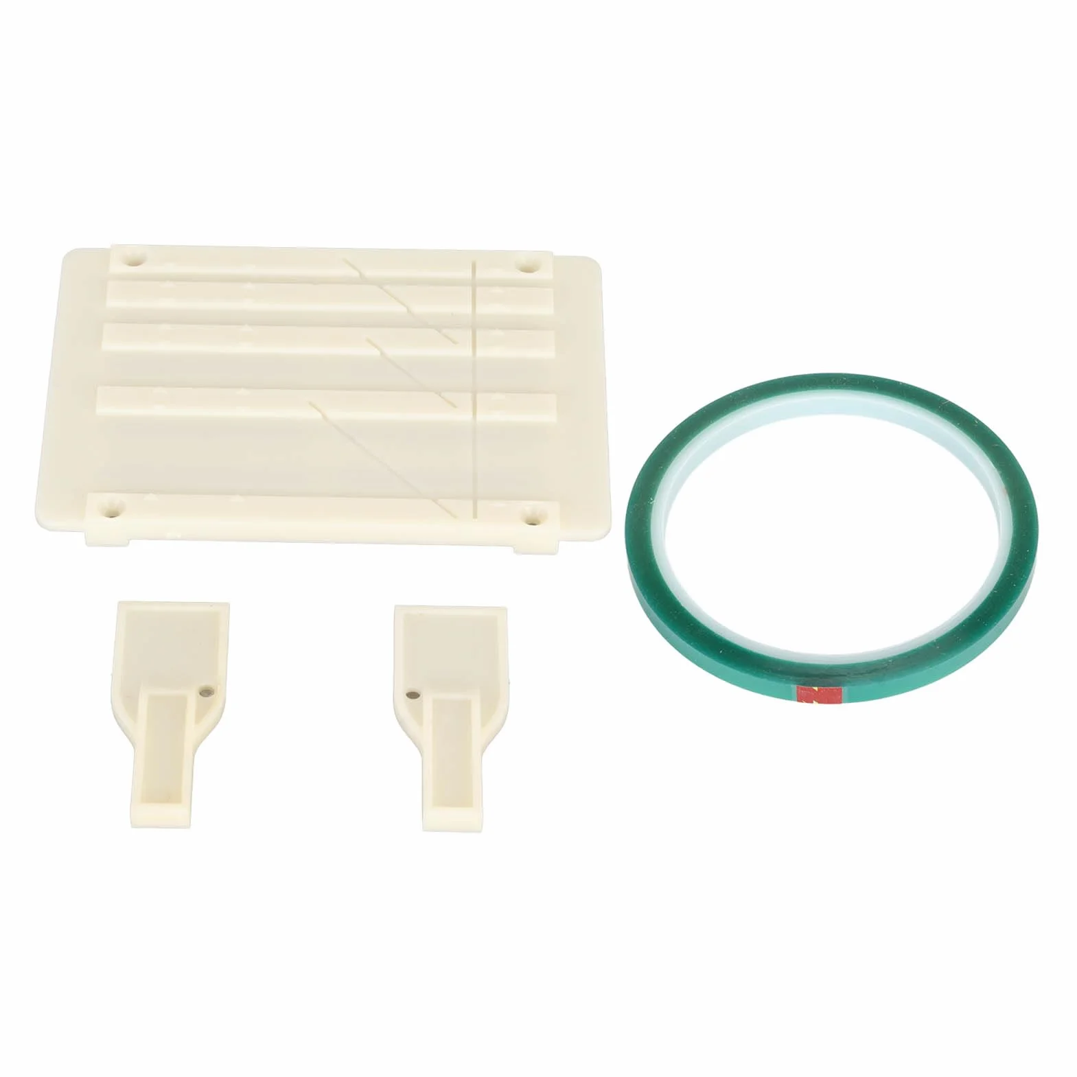 Zestaw do łączenia Taśm 1/4 10 Cal, Taśma do łączenia na Rolce, Zestaw do łączenia Kaset Magnetofonowych ABS z Taśmą do łączenia Taśm do Taśmy Revoxsonido 1/4 1/2 Cala