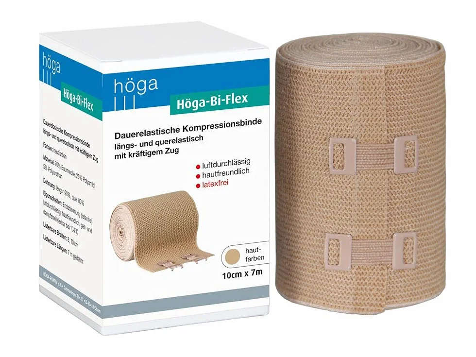 Höga Bi-Flex opaska sportowa elastyczna 10 cm x 7 m 1 sztuka