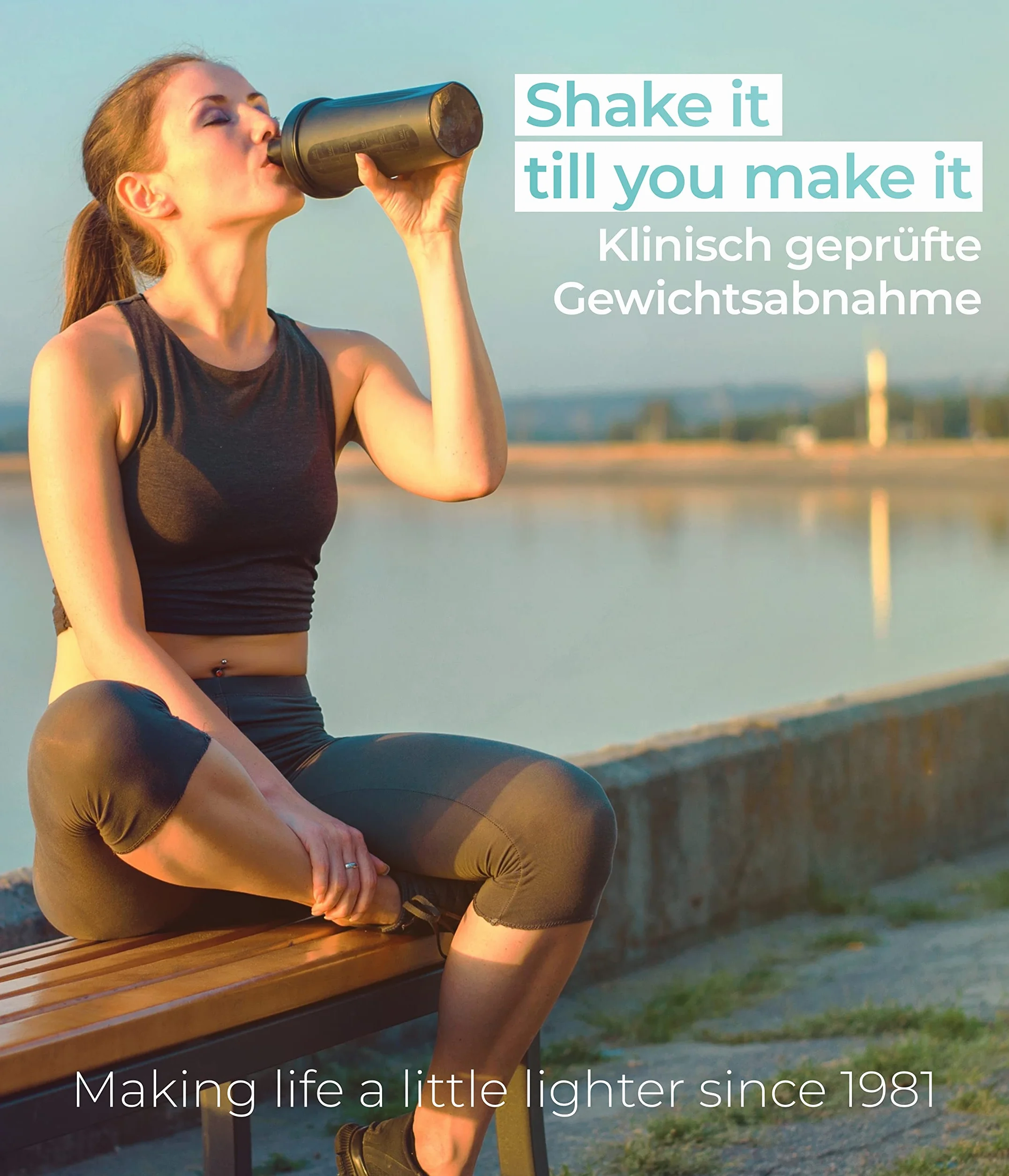 NUPO® Shakes dietetyczny do odchudzania, wegański, bez glutenu (czekoladowo-miętowy - 10 porcji), pyszne koktajle odchudzające dla kobiet i mężczyzn, proszek odchudzający, posiłek do picia jako shake