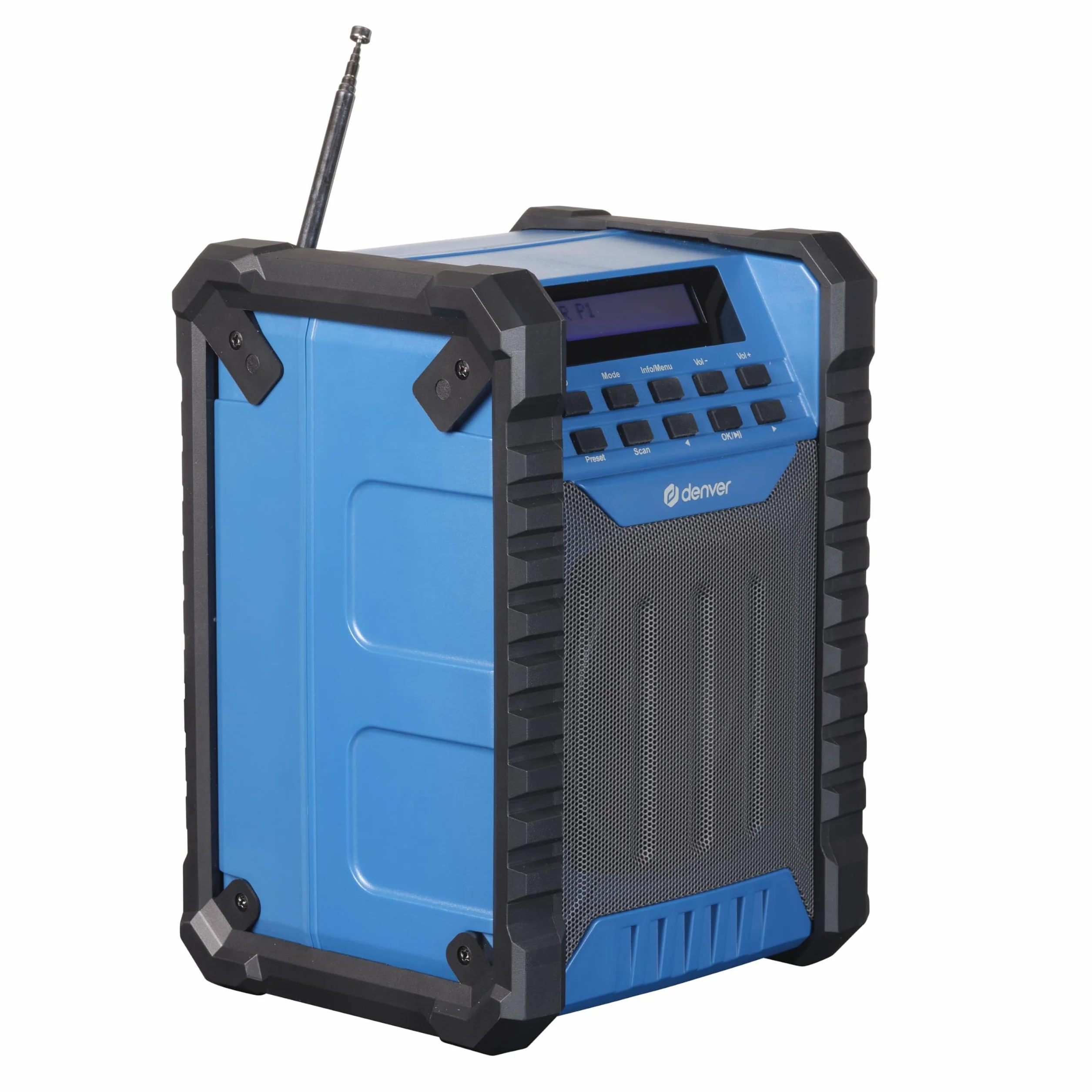 Denver WRD-60 DAB+/FM Baustellenradio z Bluetooth i akumulatorem