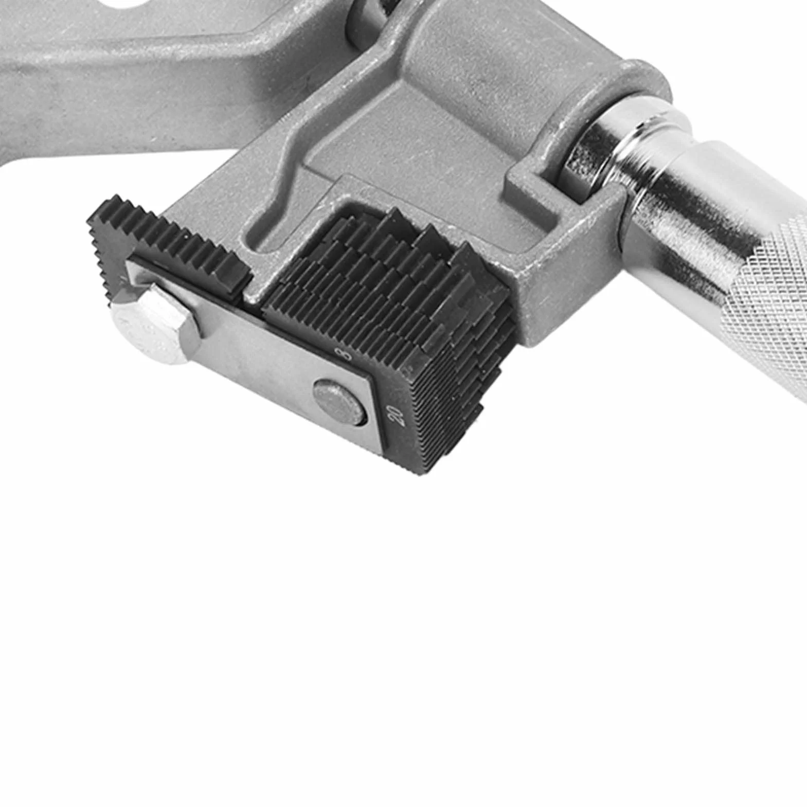 Generic Zestaw do Naprawy Gwintów Wysokowydajny Chwytak do Gwintów Zewnętrznych ze Stopu Aluminium średnicy Zewnętrznej 1-1/4"-5", w Komplecie z 9 Wymiennymi Częściami, Wygodny dla Entuzjastów