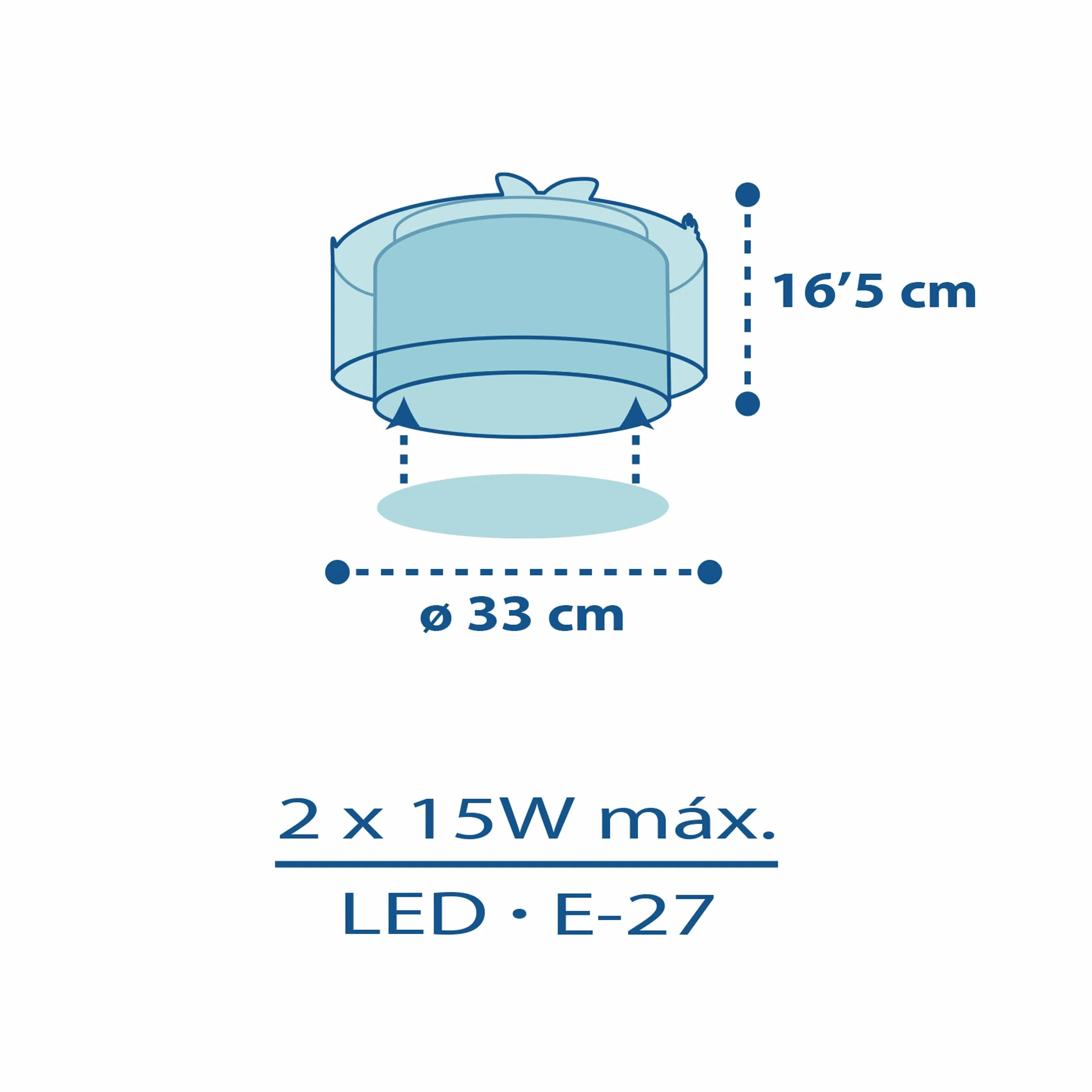Dziecięca lampa sufitowa Dalber My Little Jungle Animals Jugla
