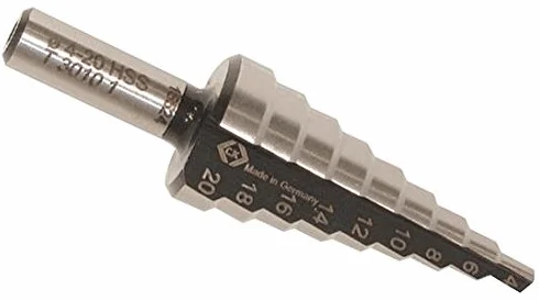 Wiertło stopniowe 6-20 mm, wiertła stopniowe, ilość 1 | T3010 1