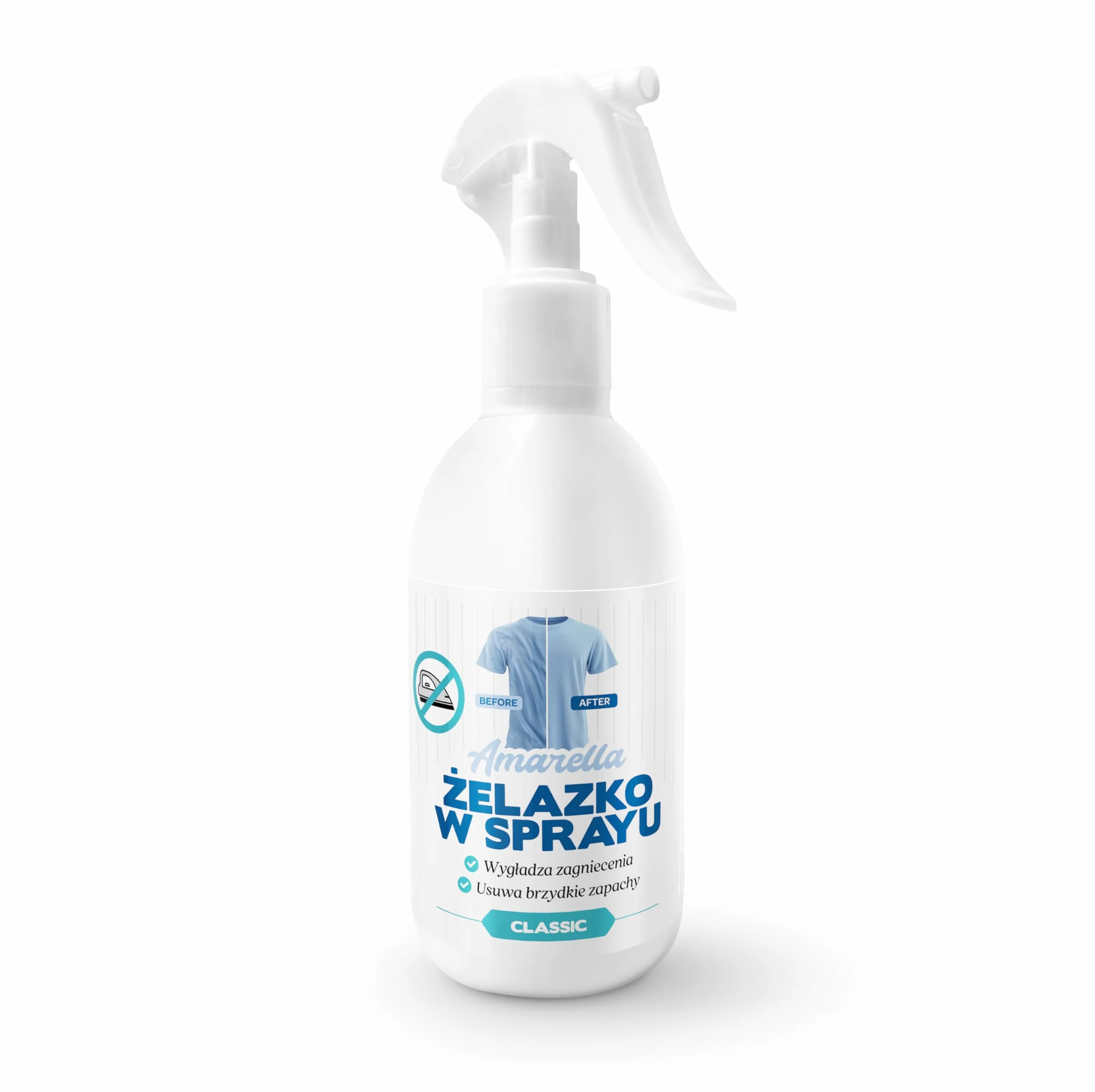 AMARELLA żelazko w sprayu zapach Crease Releaser Classic 250 ml wygładza