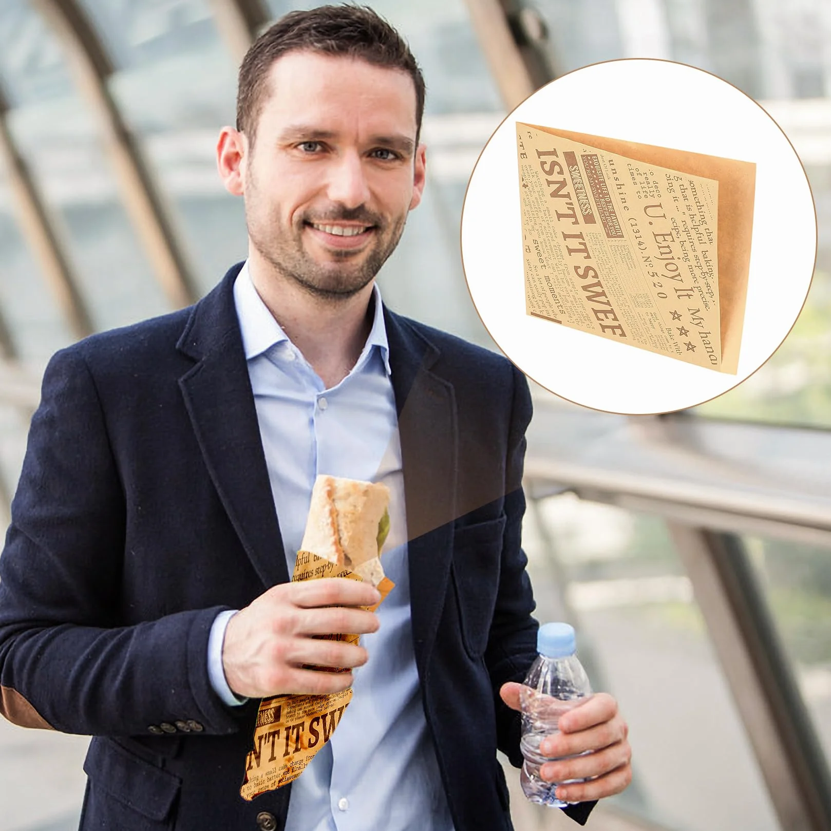 100 arkuszy papieru hamburgerowego, torebki na przekąski, torebki śniadaniowe, torebki na żywność, kartki papierowe, frytki, torebki na kanapki, torebki na przekąski, sery hot dog